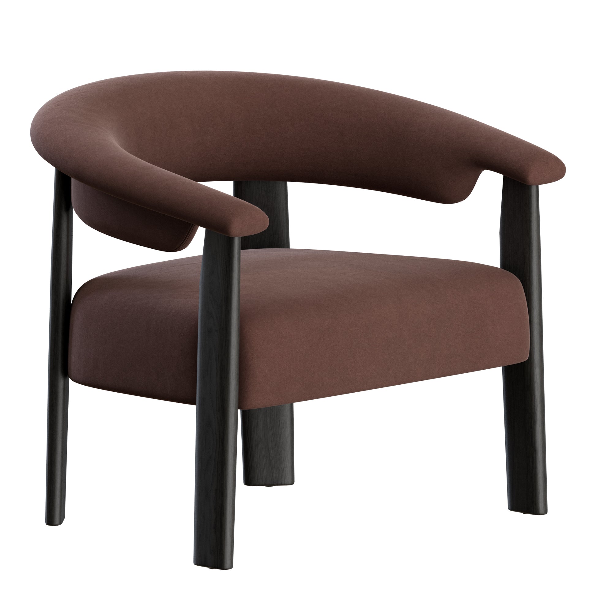 Afra Armchair by Baxter 3D Model