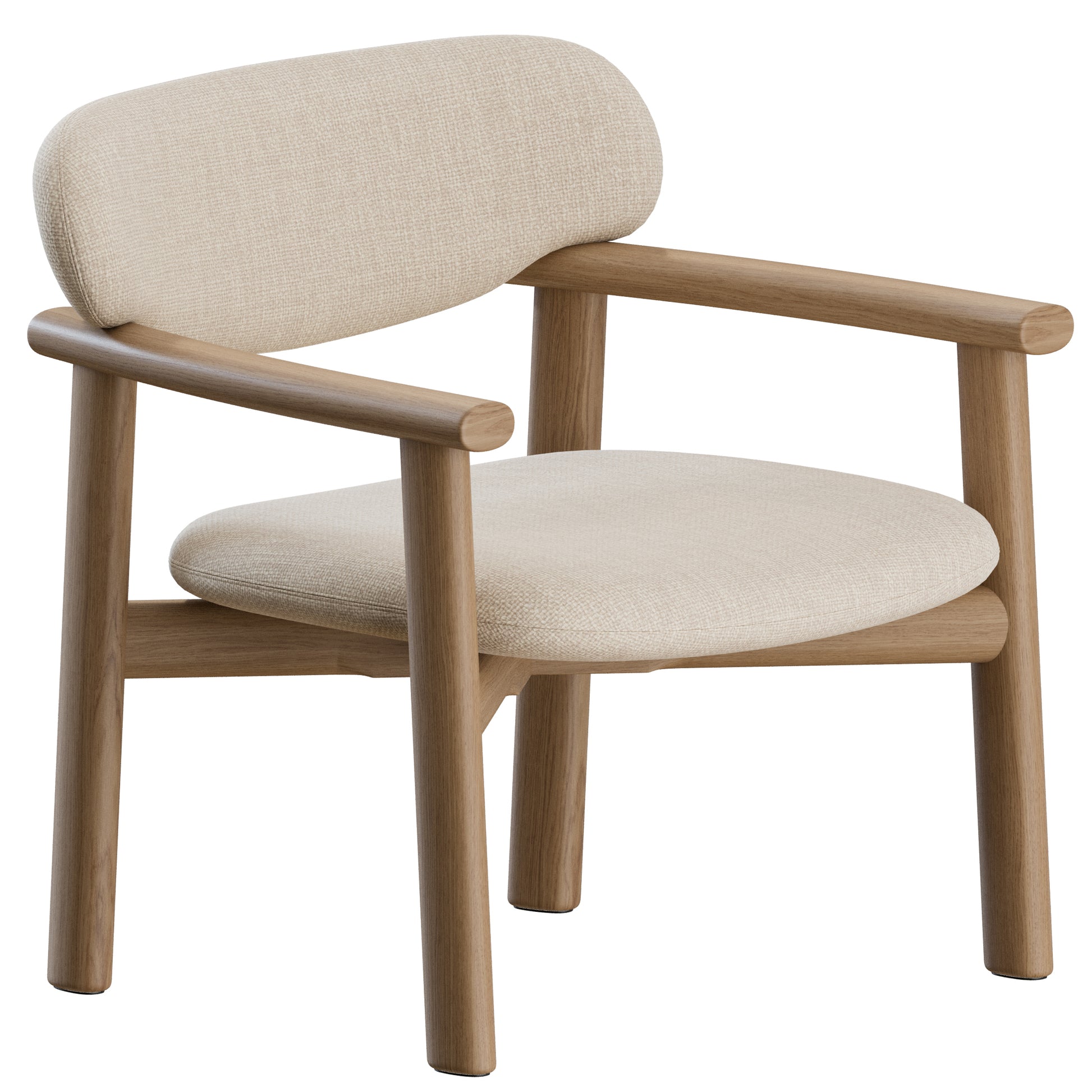 Afra Armchair by Giulio Marelli 3D Model