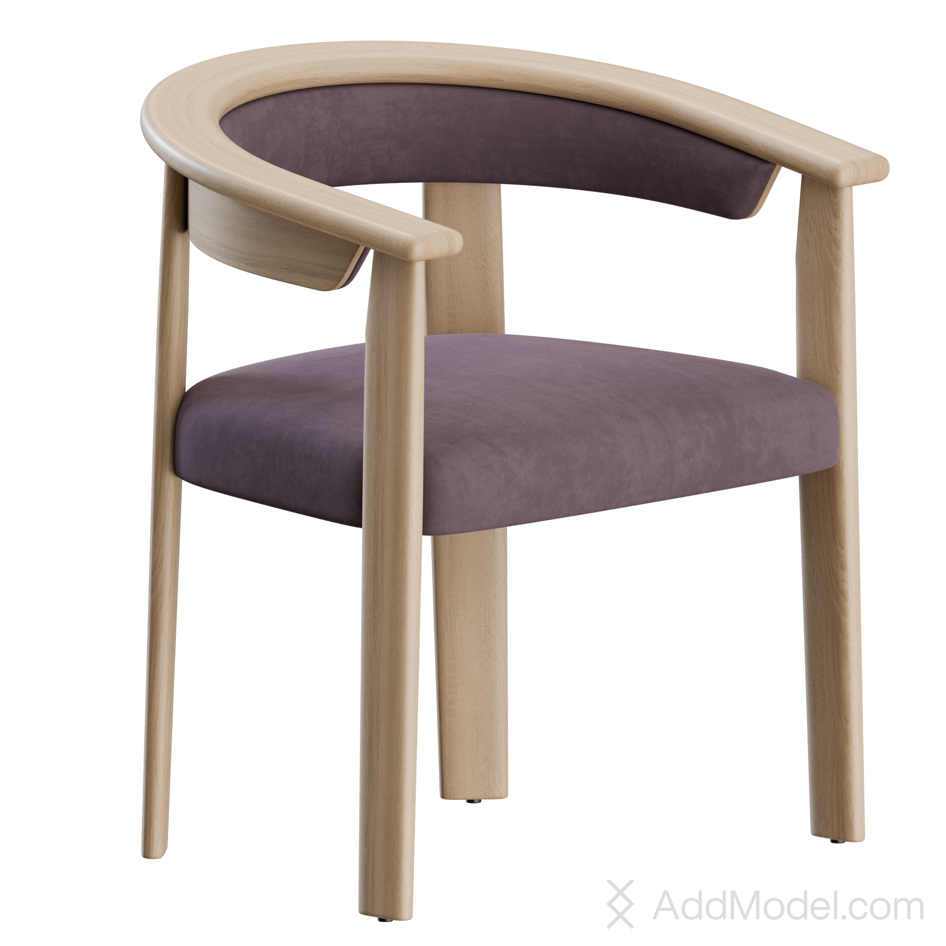 Afra Chair By Baxter 3D model on Add Model