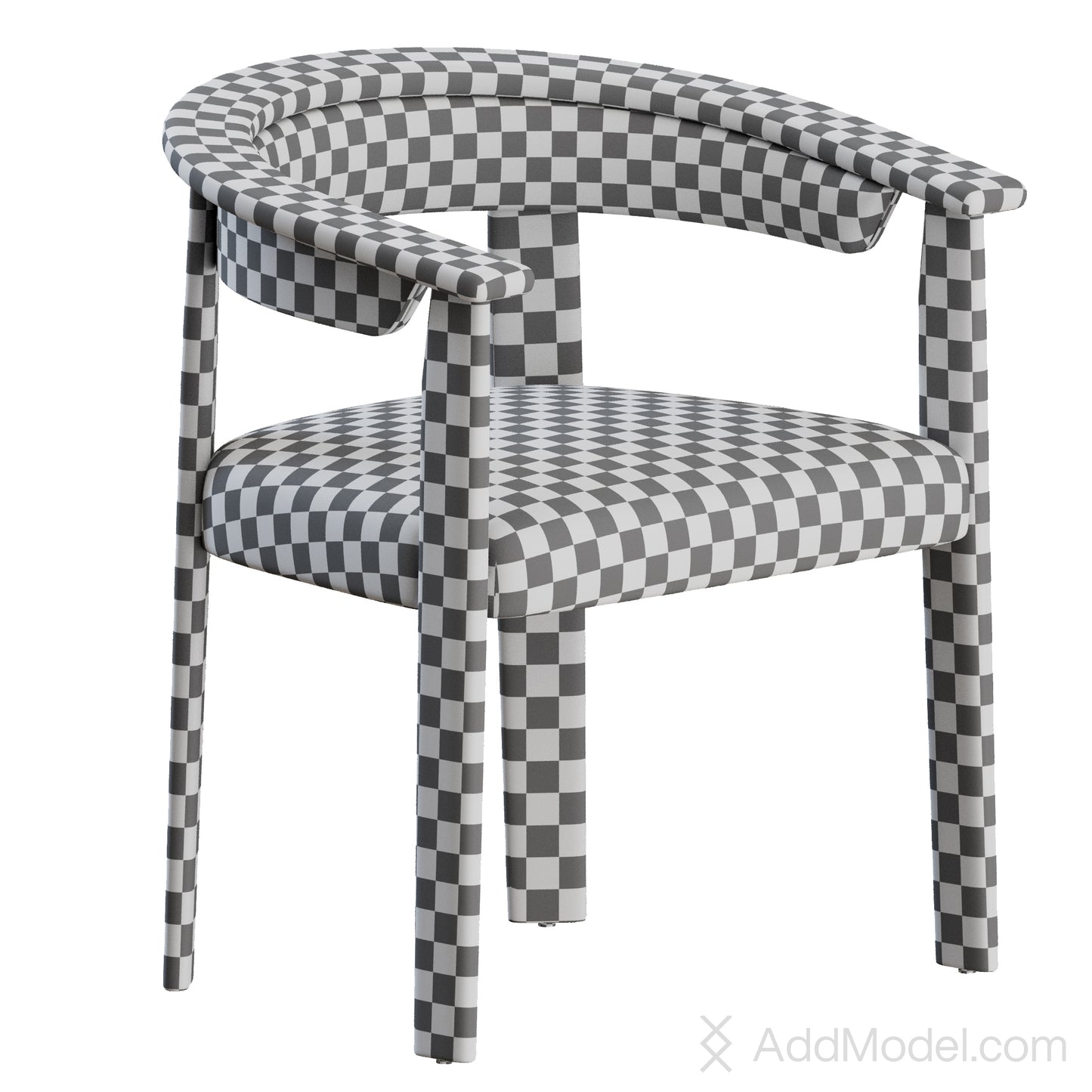 Afra Chair By Baxter 3D model on Add Model