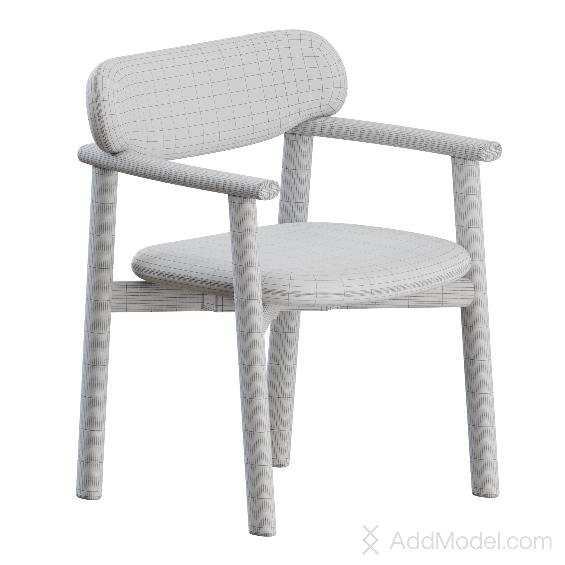 Afra Chair By Marelli 3D model on Add Model