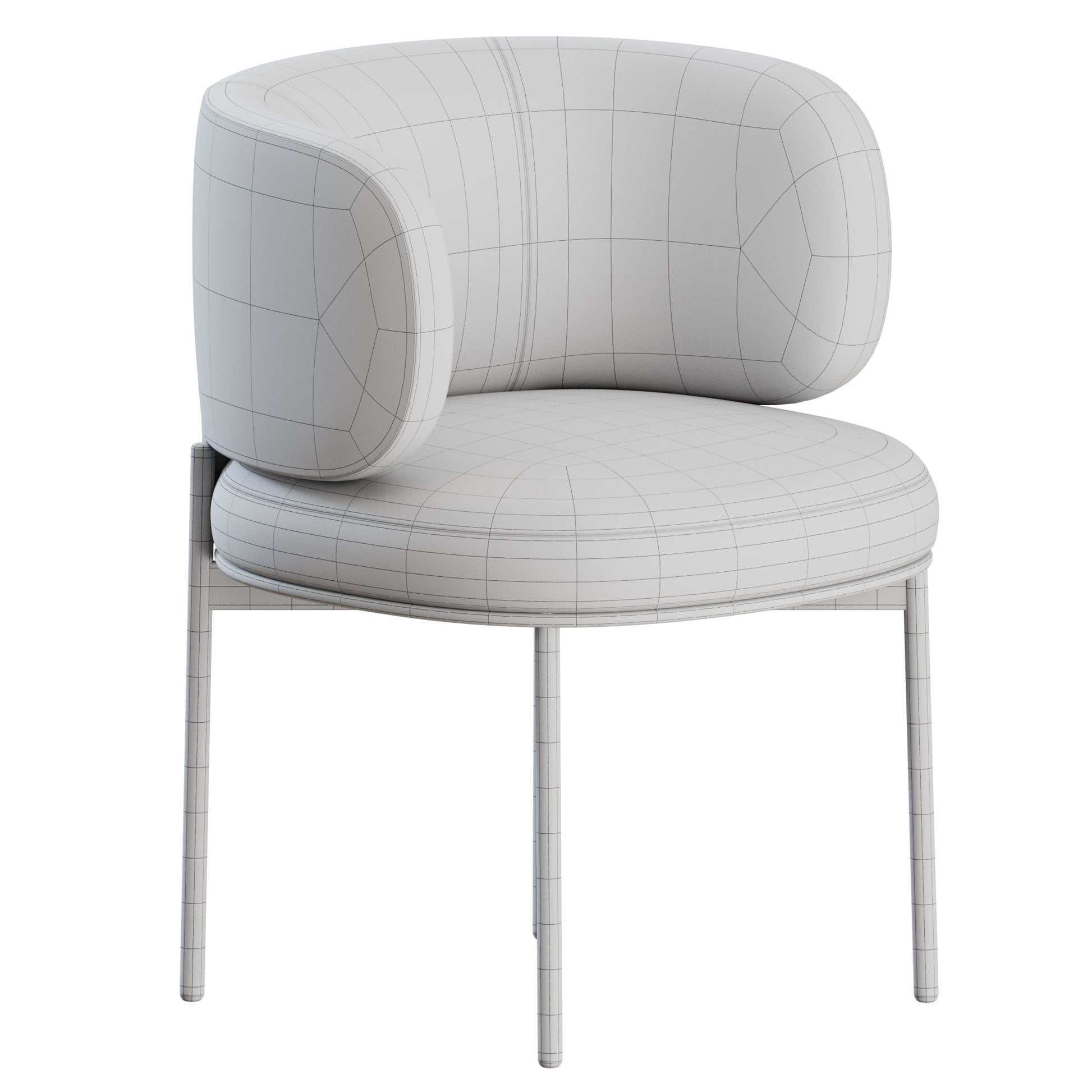 Akiko Chair By Gallotti and Radice 3D model on Add Model