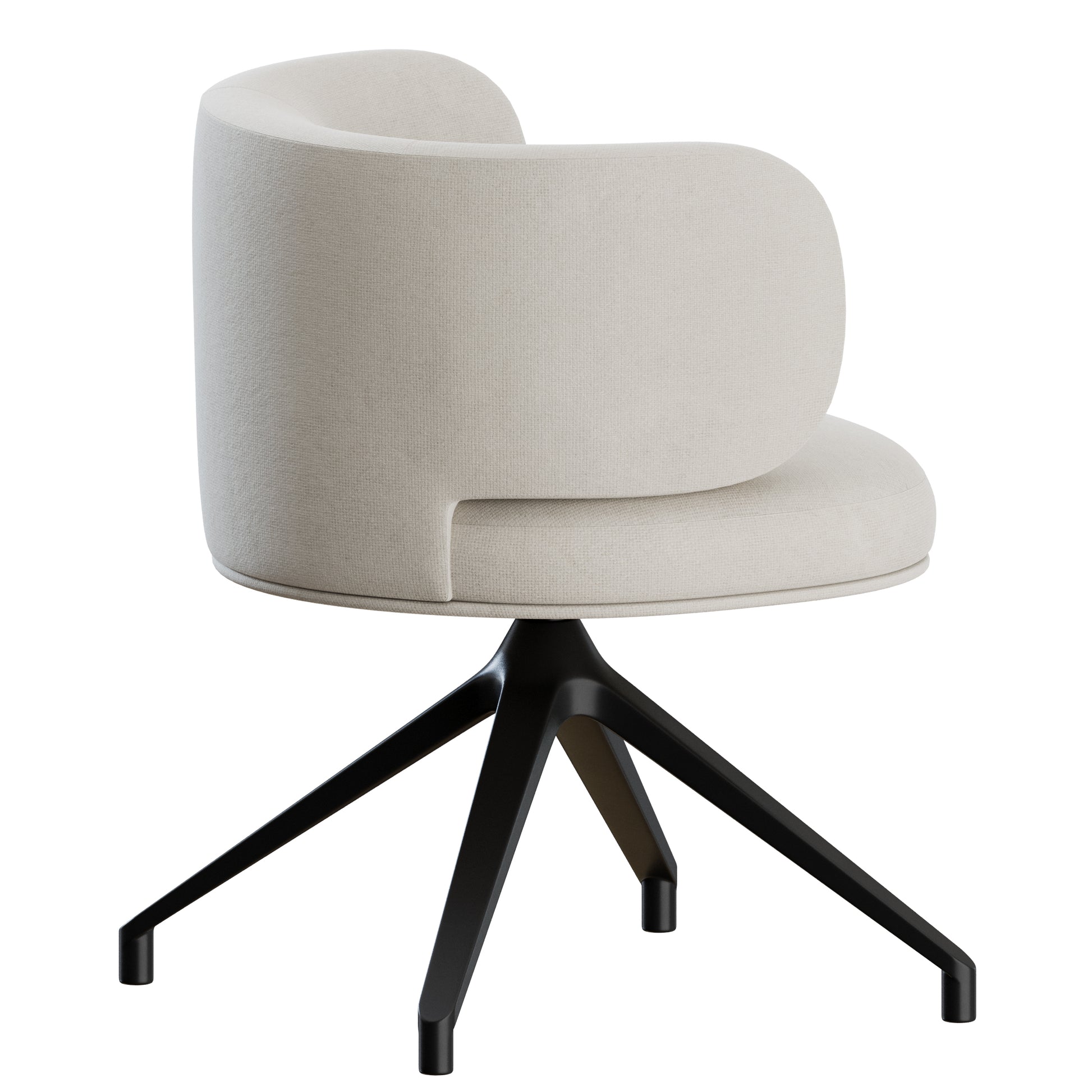 Akiko Chair Swivel By Gallotti and Radice 3D model on Add Model