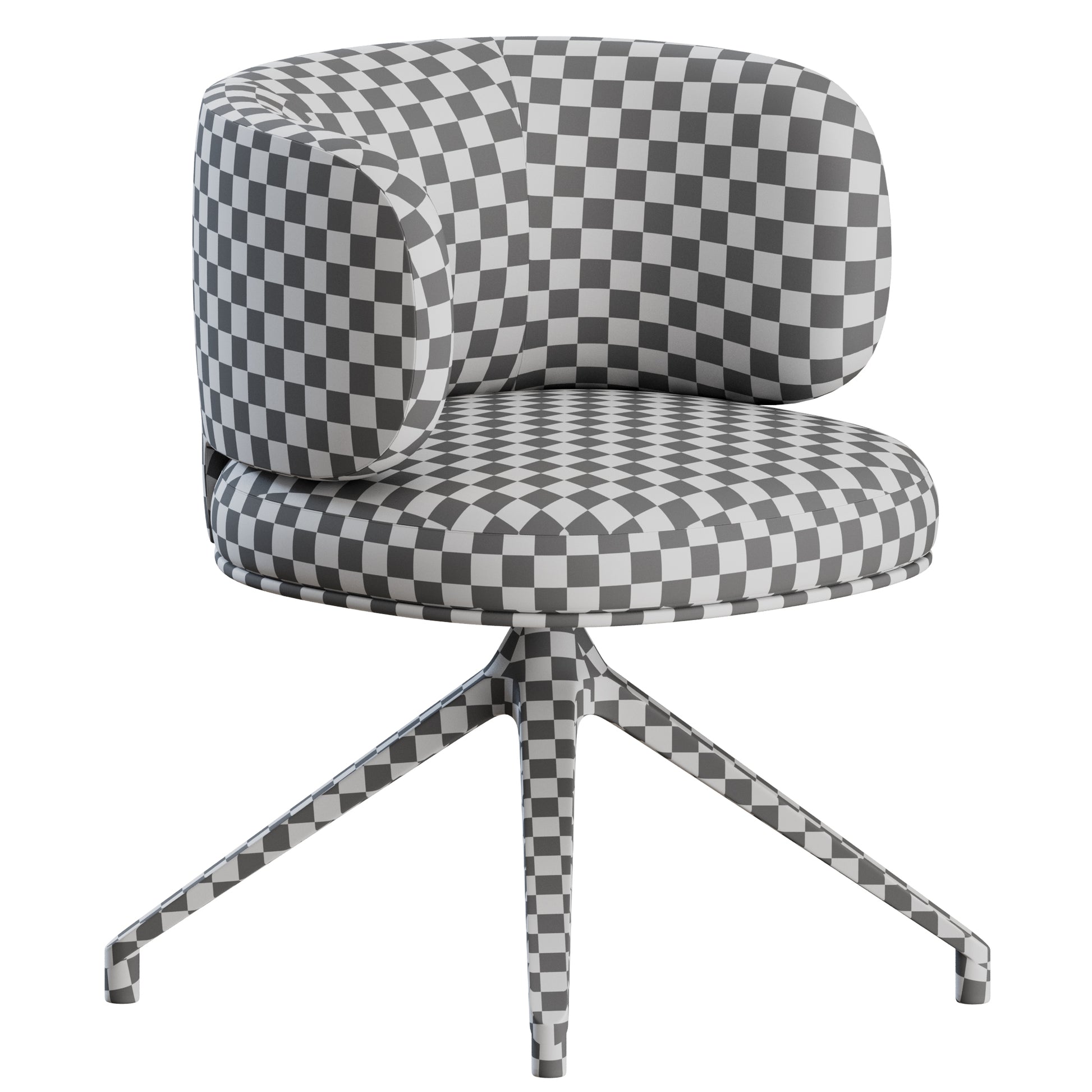 Akiko Chair Swivel By Gallotti and Radice 3D model on Add Model