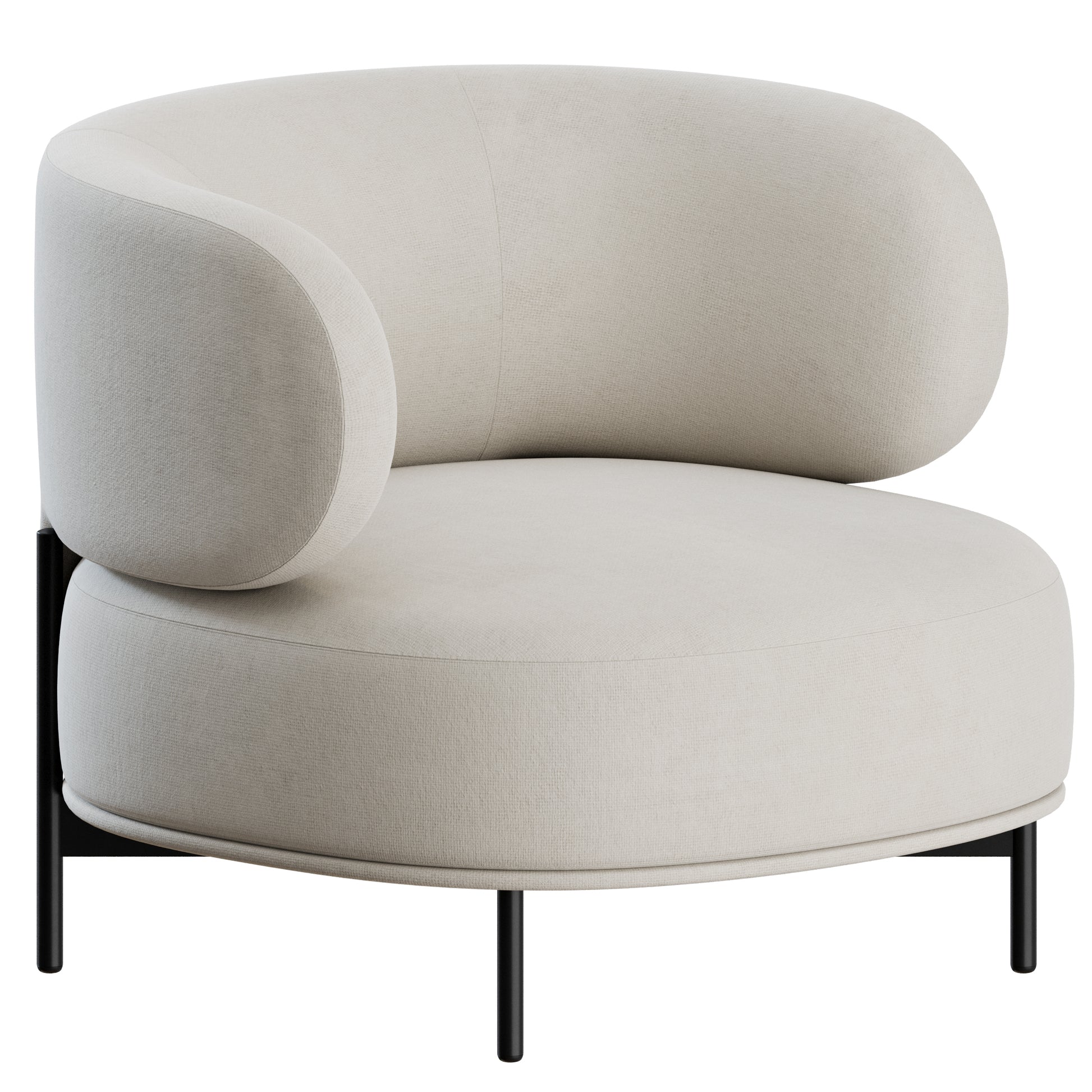 Akiko Lounge By Gallotti and Radice 3D model on Add Model