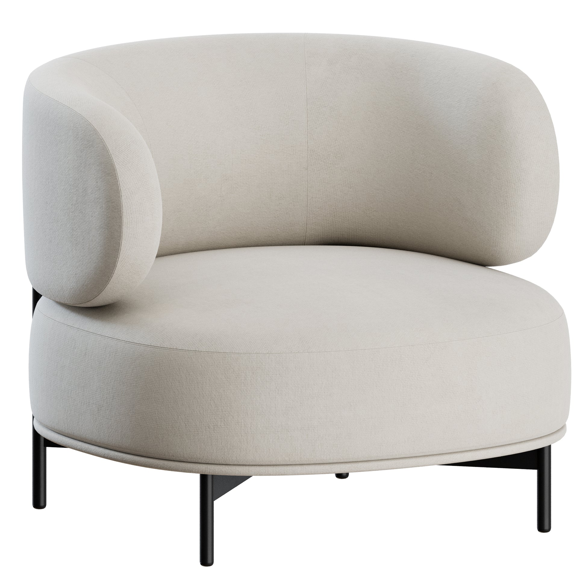 Akiko Lounge By Gallotti and Radice 3D model on Add Model