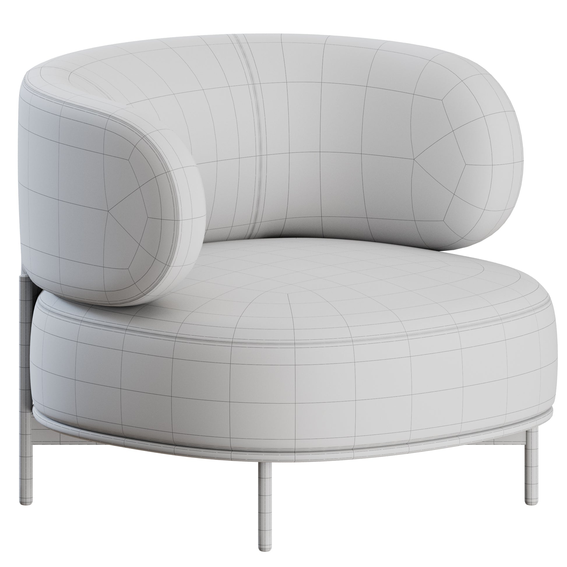 Akiko Lounge By Gallotti and Radice 3D model on Add Model