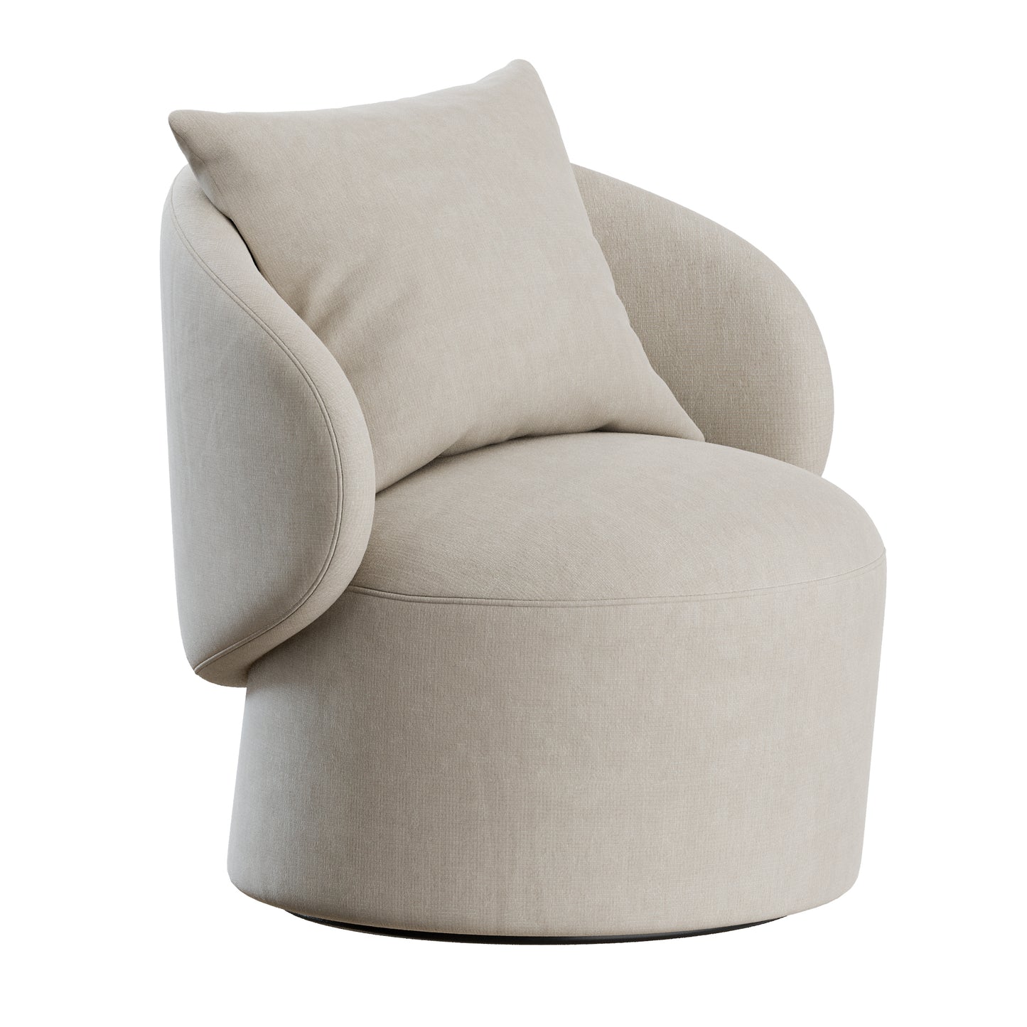 Alba Armchair by Giulio Marelli 3D Model