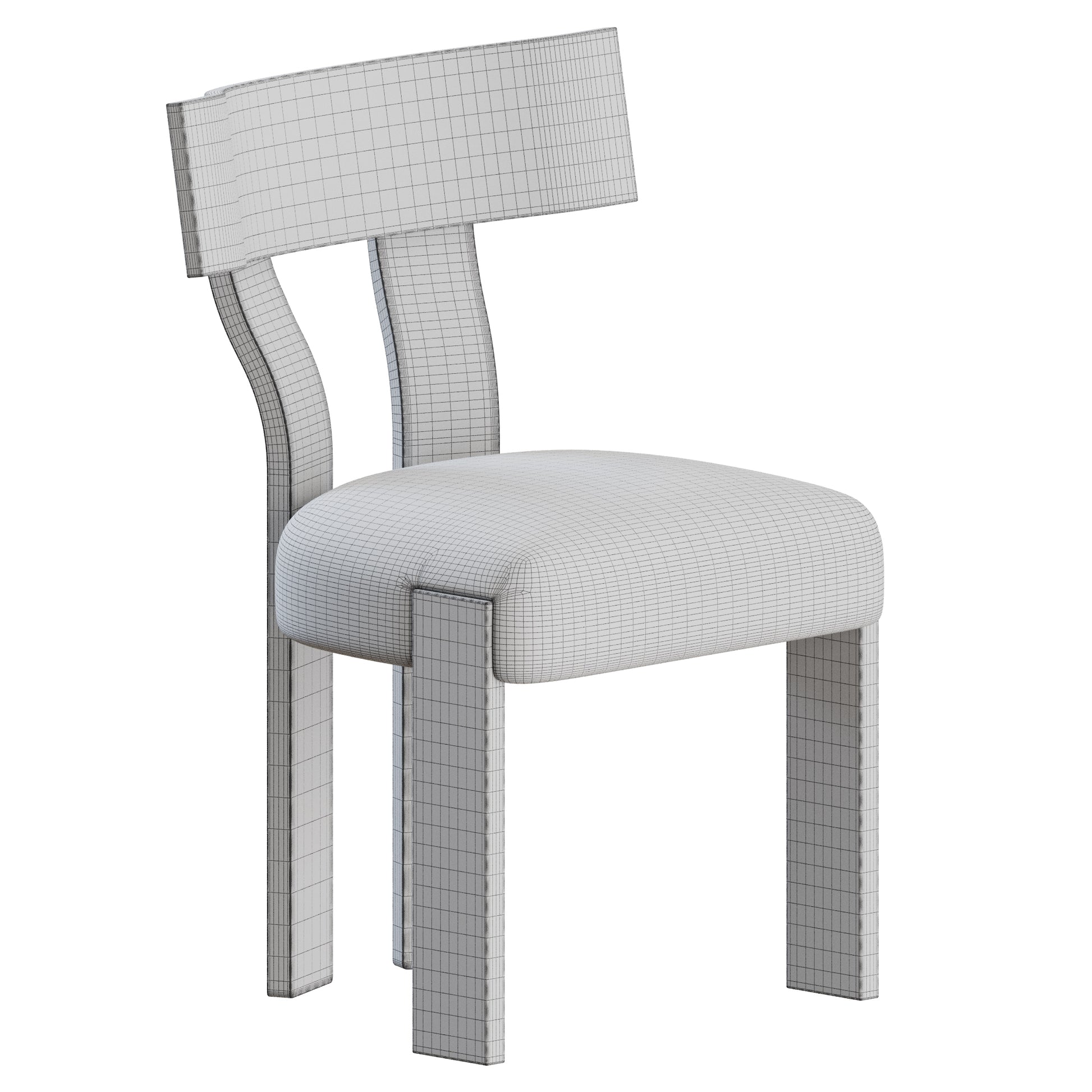 Alba Chair by Dusty Deco 3D Model