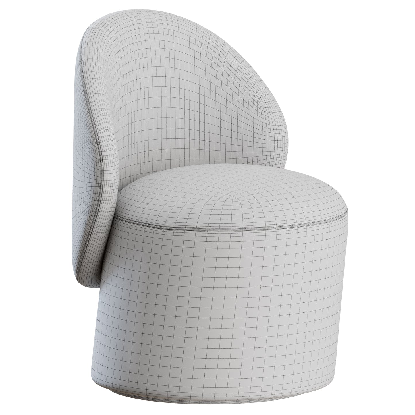 Alba Chair by Giulio Marelli 3D Model