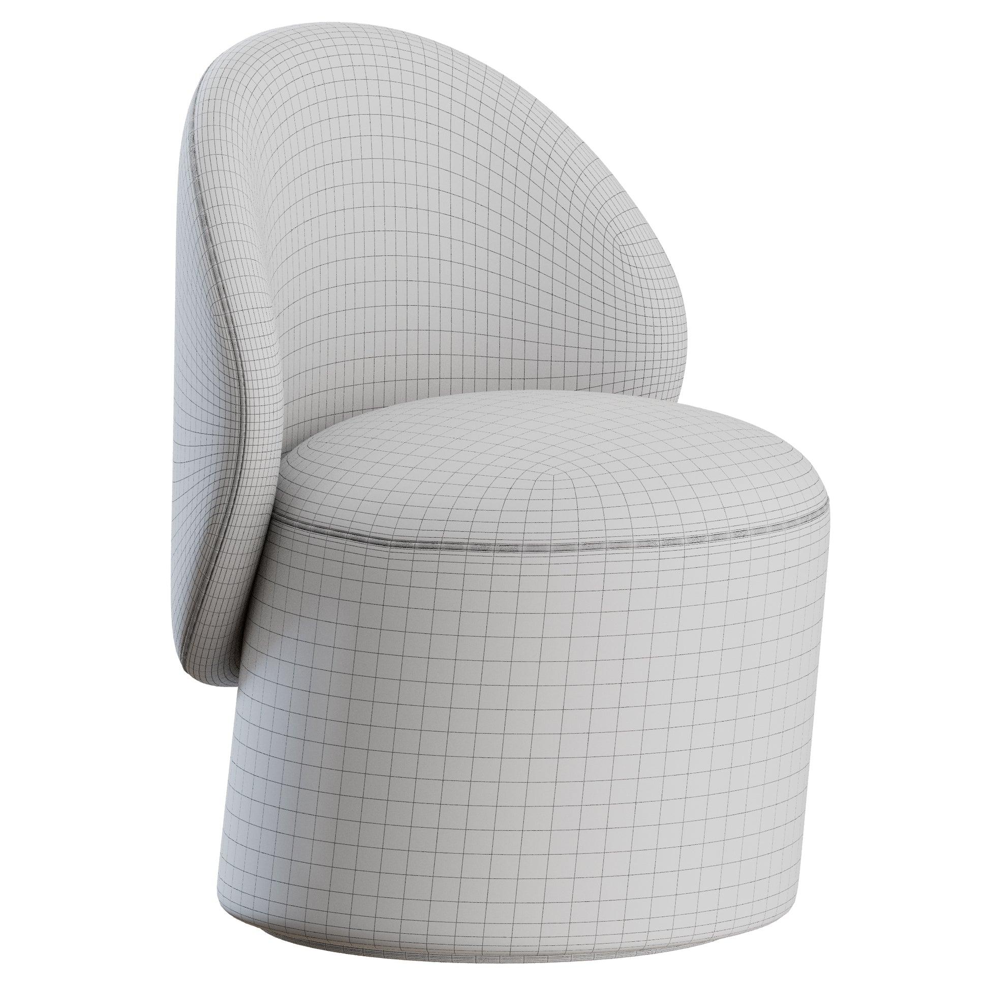 Alba Chair by Giulio Marelli 3D Model