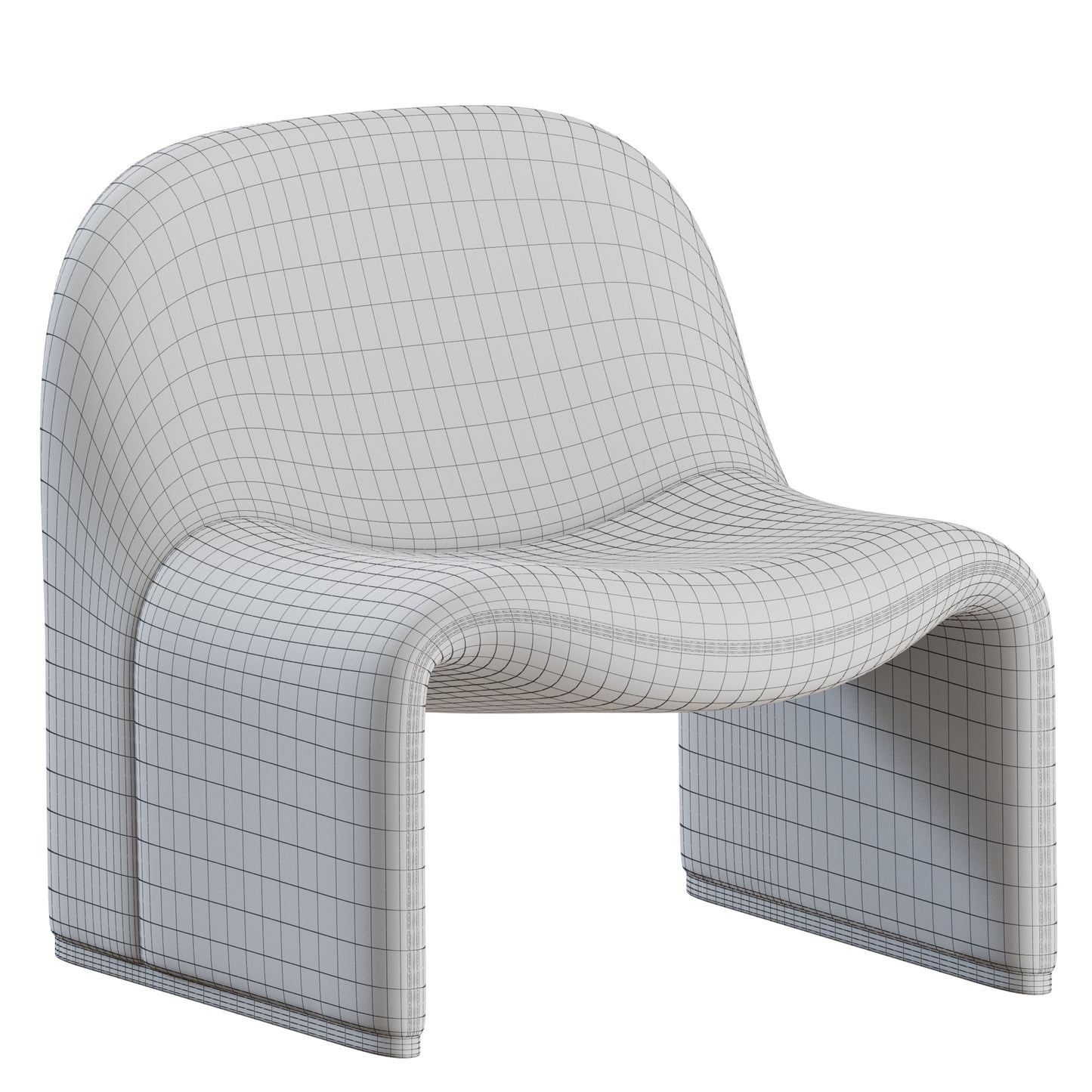 Alky Armchair By Giancarlo Piretti For Artifort 3D model on Add Model