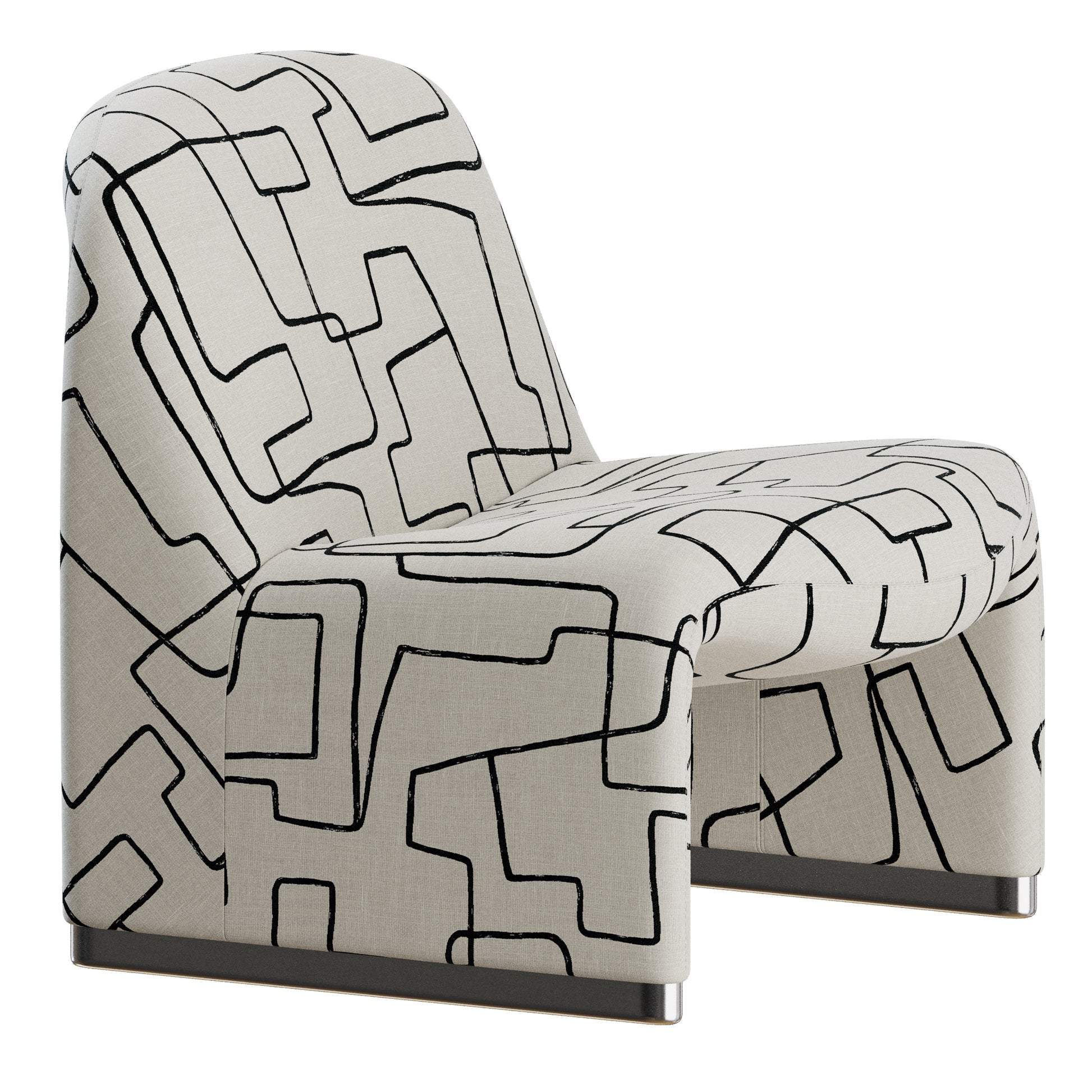 Alky Lounge Chair by Giancarlo Piretti for Artifort 3D Model