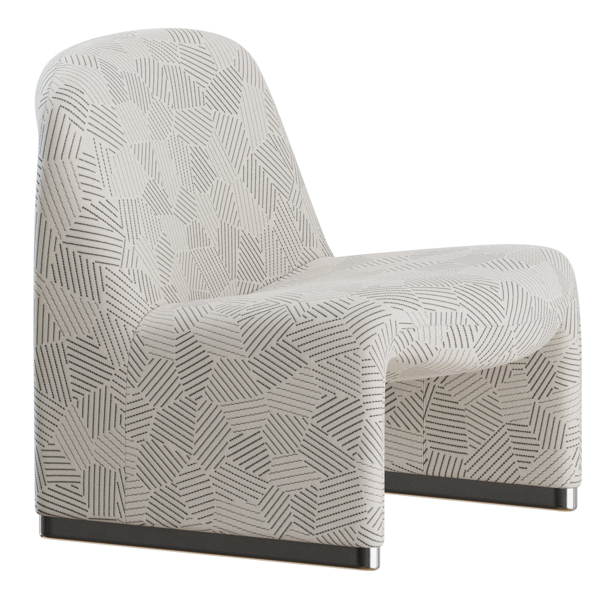 Alky Lounge Chair by Giancarlo Piretti for Artifort 3D Model