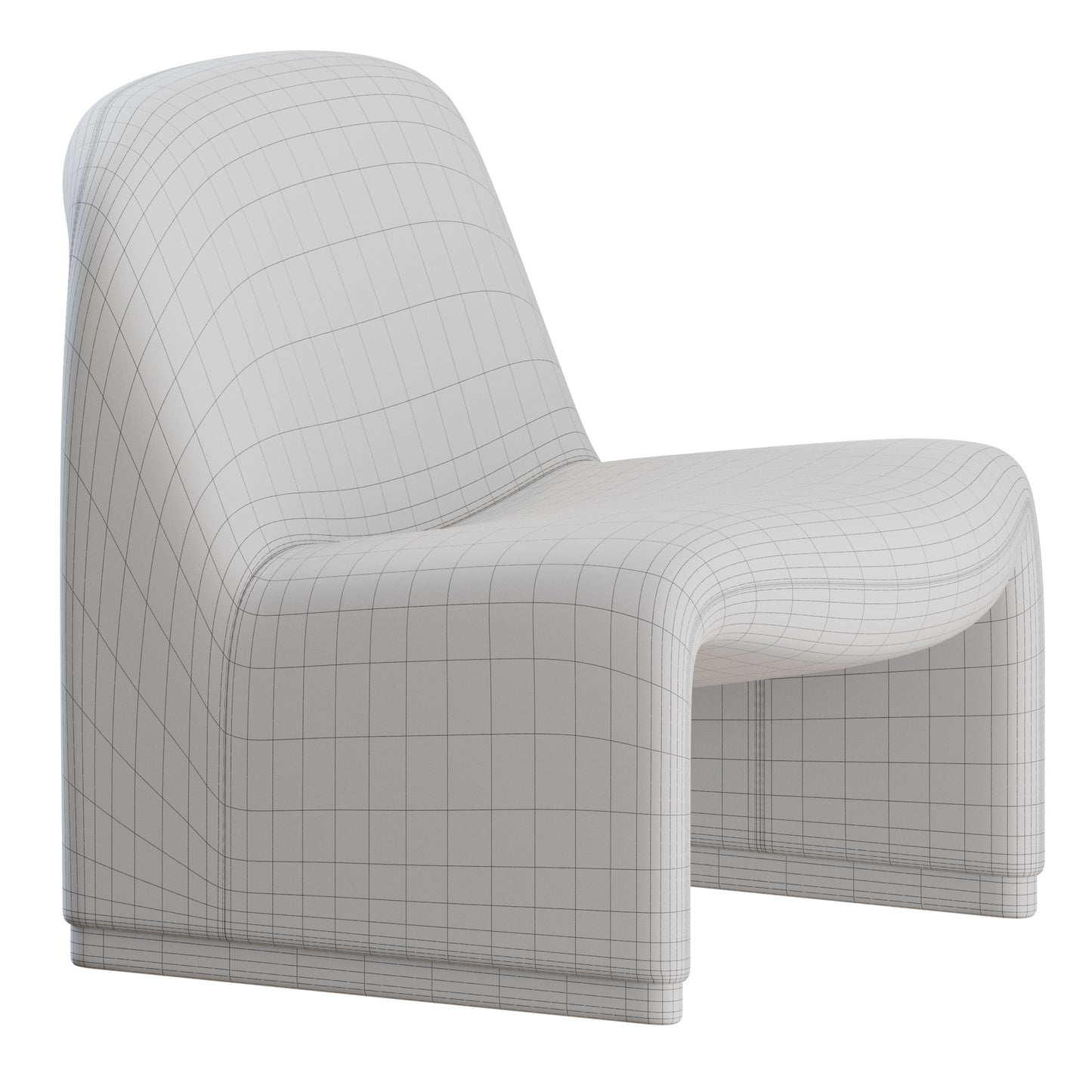 Alky Lounge Chair by Giancarlo Piretti for Artifort 3D Model
