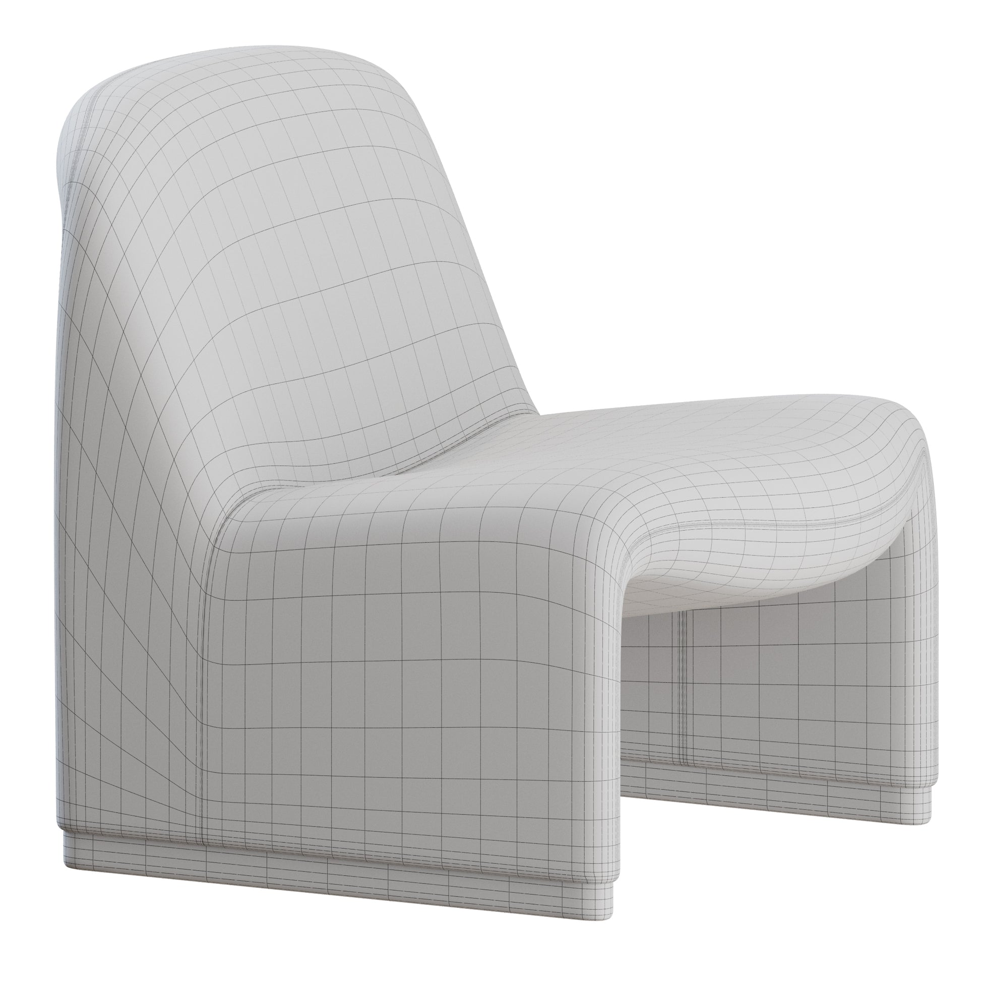 Alky Lounge Chair by Giancarlo Piretti for Artifort 3D Model