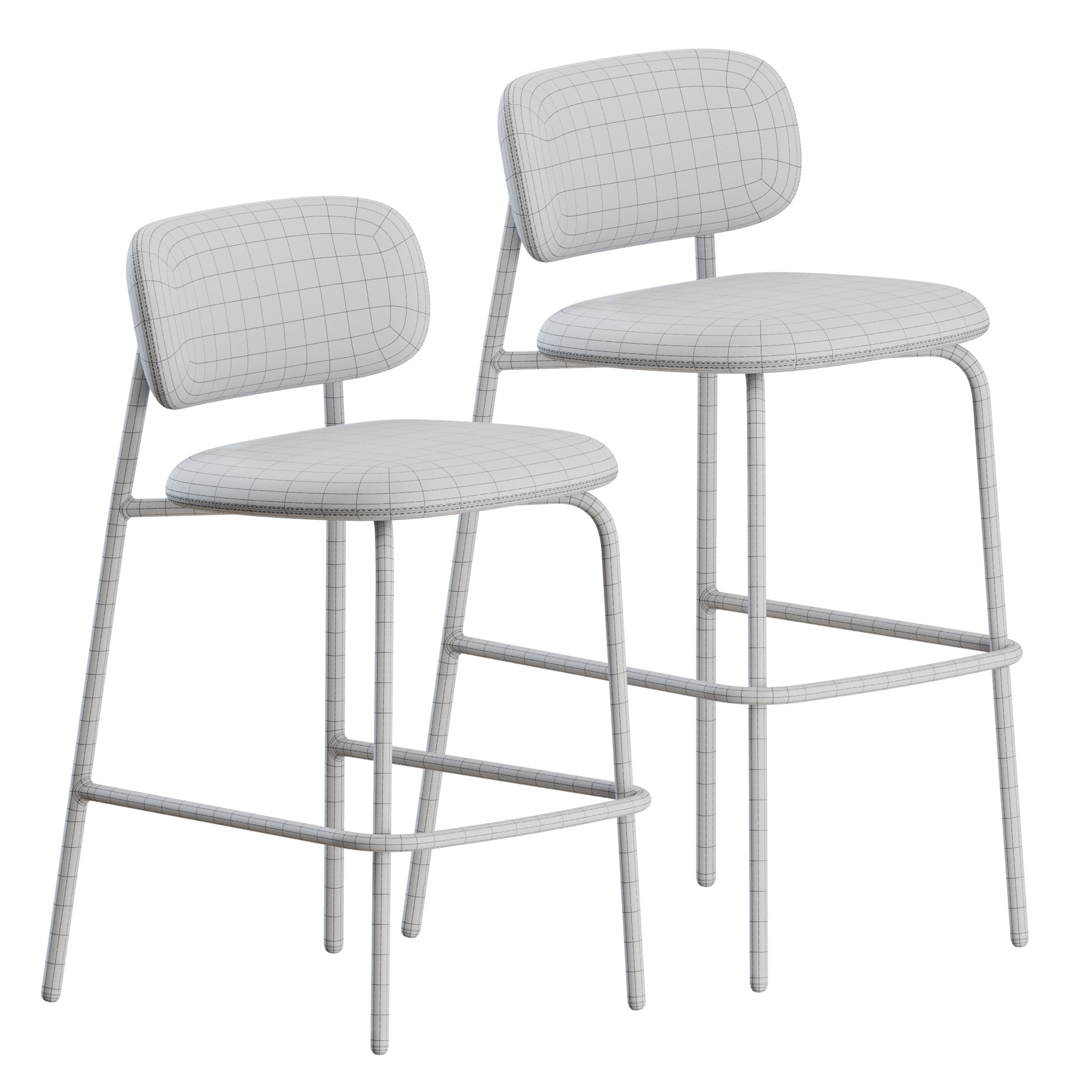 Aloa Bar Stool By Artifort 3D model on Add Model