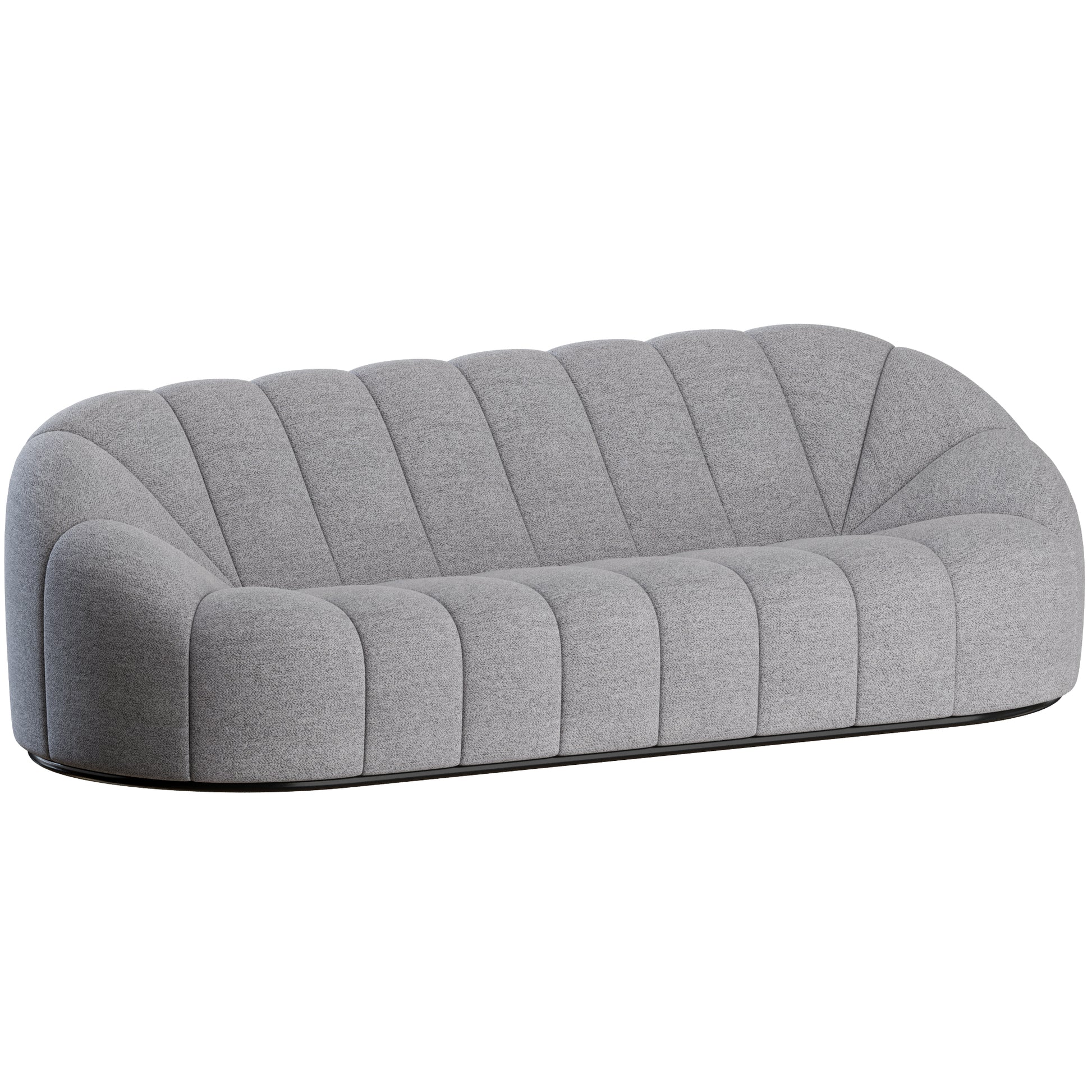 Alpha 3 Seater Sofa By Pierre Paulin 3D model on Add Model