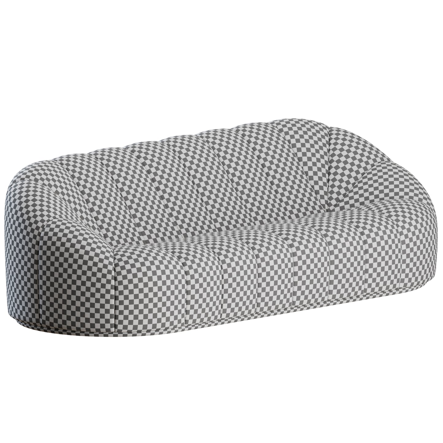 Alpha 3 Seater Sofa By Pierre Paulin 3D model on Add Model