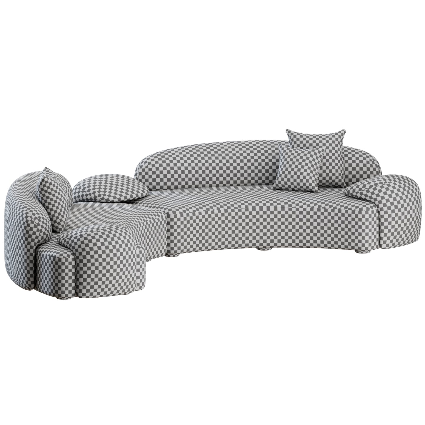 Ama Curved Sofa by Paolo Castelli 3D Model