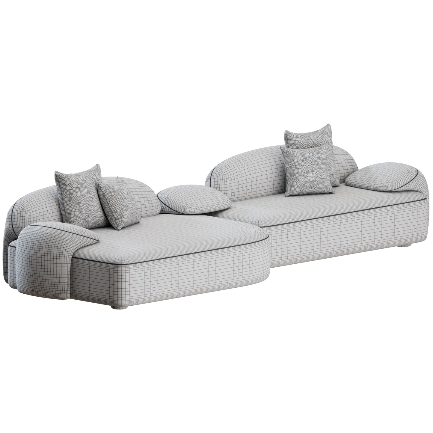 Ama Sofa 02 by Paolo Castelli 3D Model