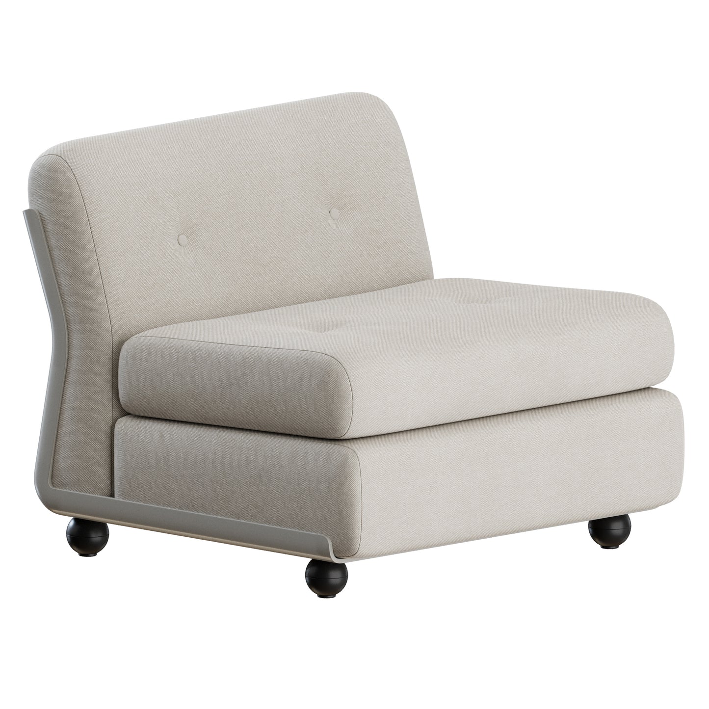 Amanta Lounge Chair by Hay 3D Model