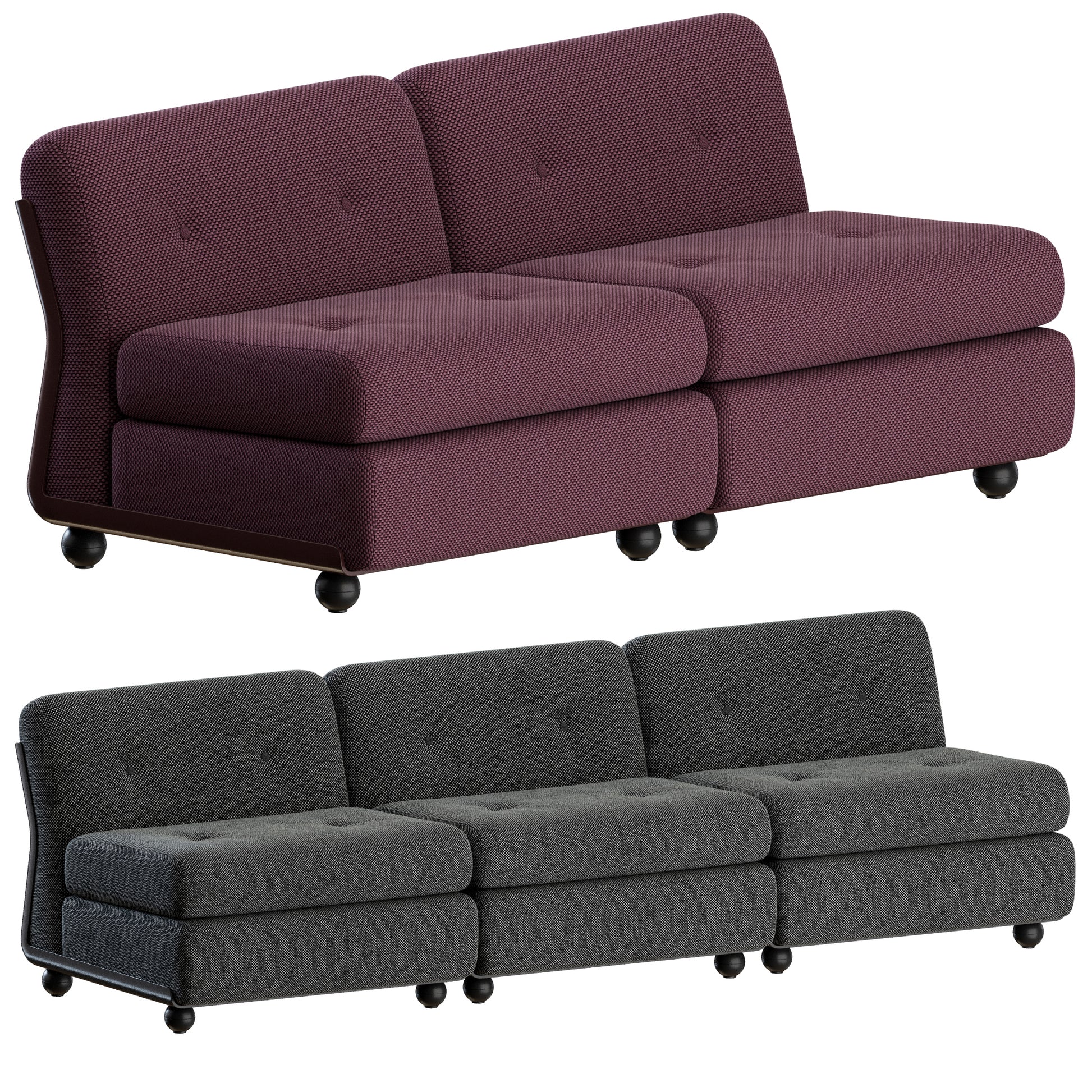 Amanta Sofa by Hay 3D Model