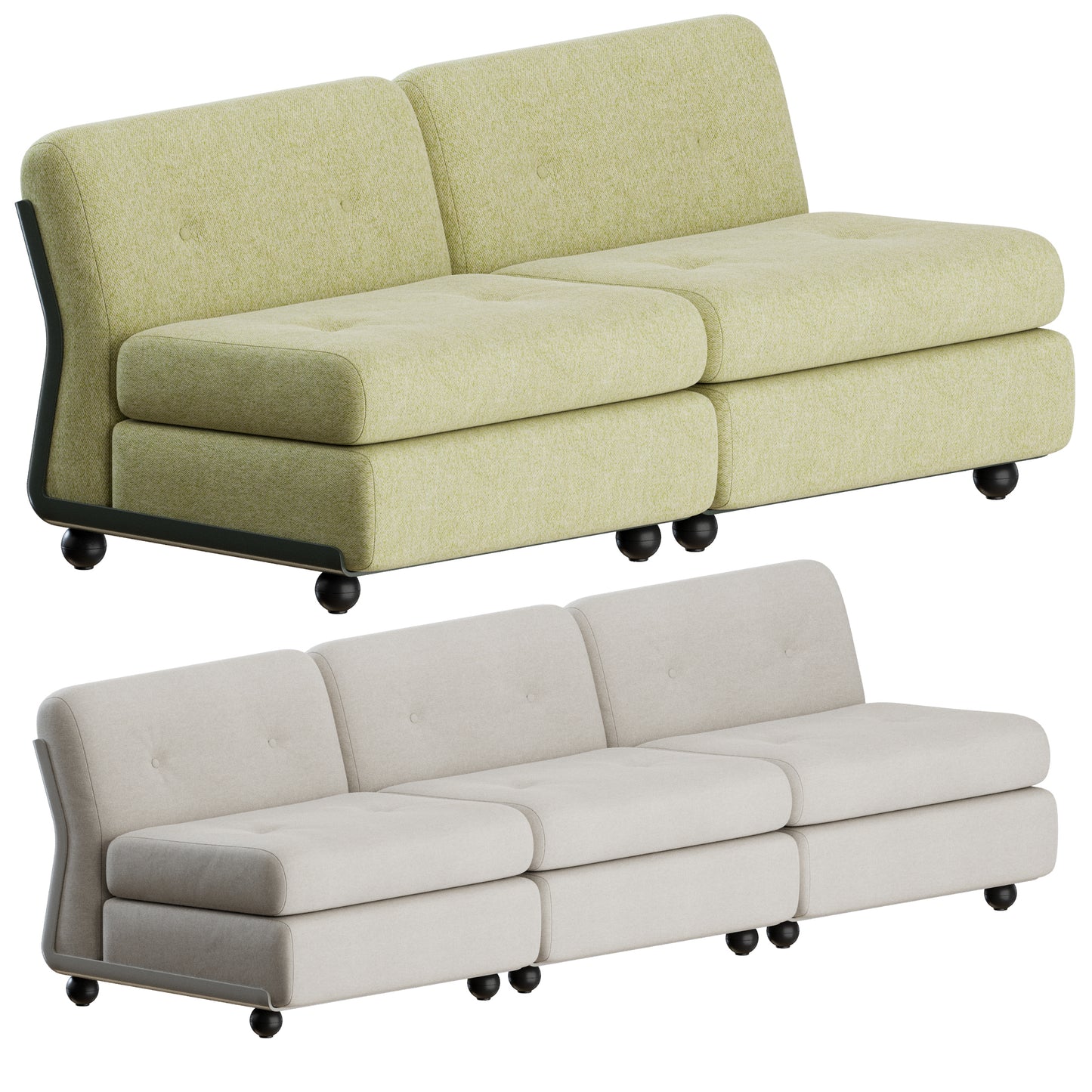 Amanta Sofa by Hay 3D Model