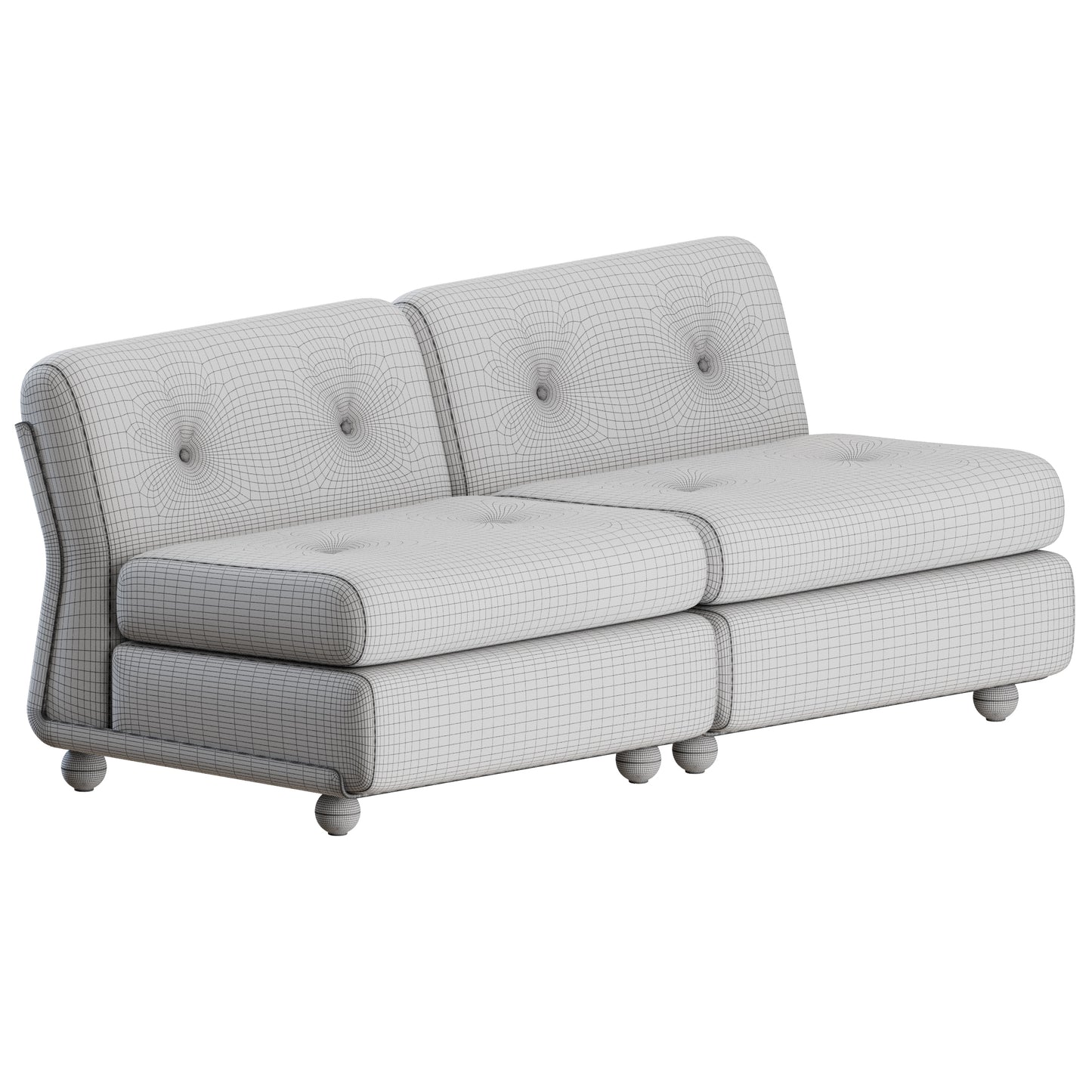 Amanta Sofa by Hay 3D Model