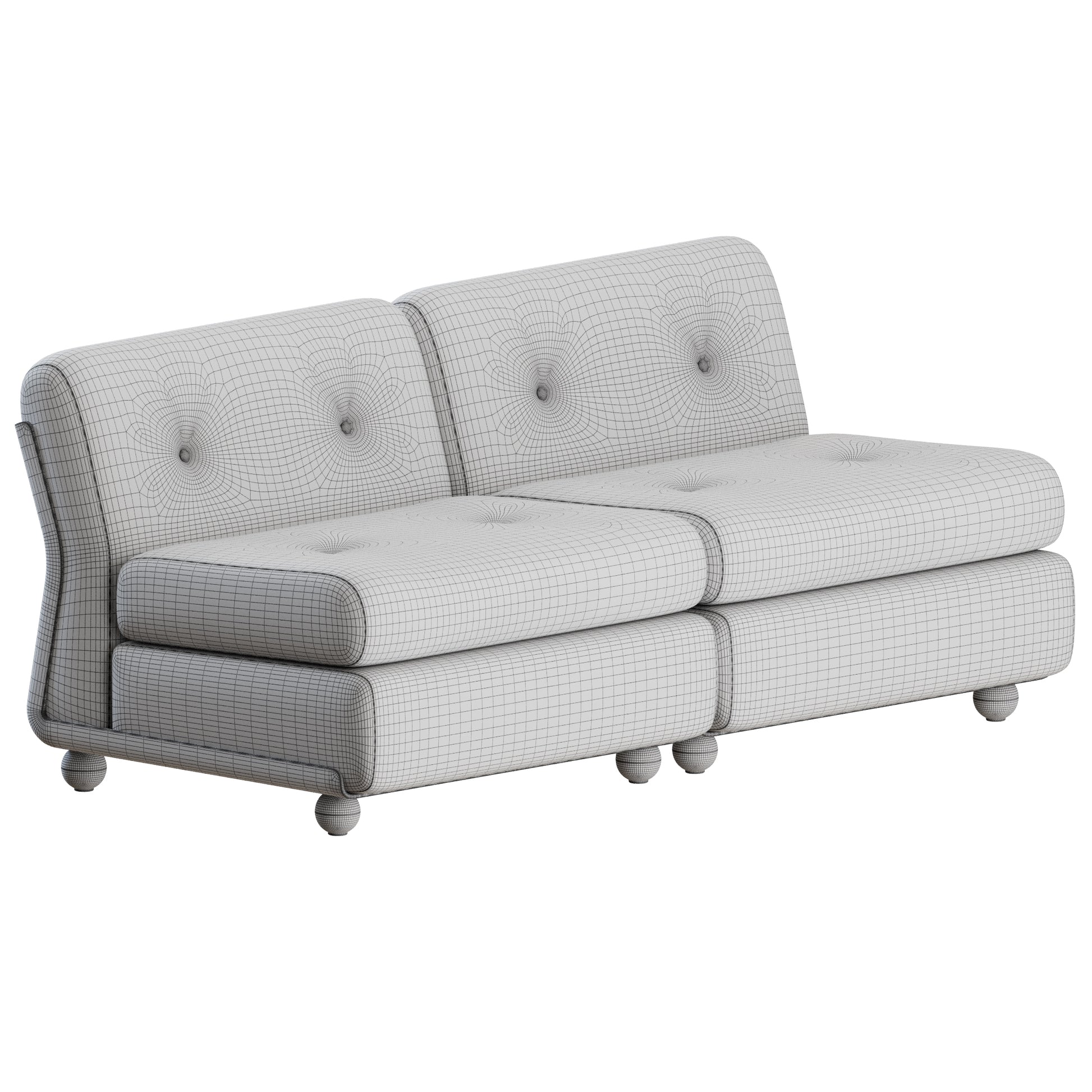 Amanta Sofa by Hay 3D Model
