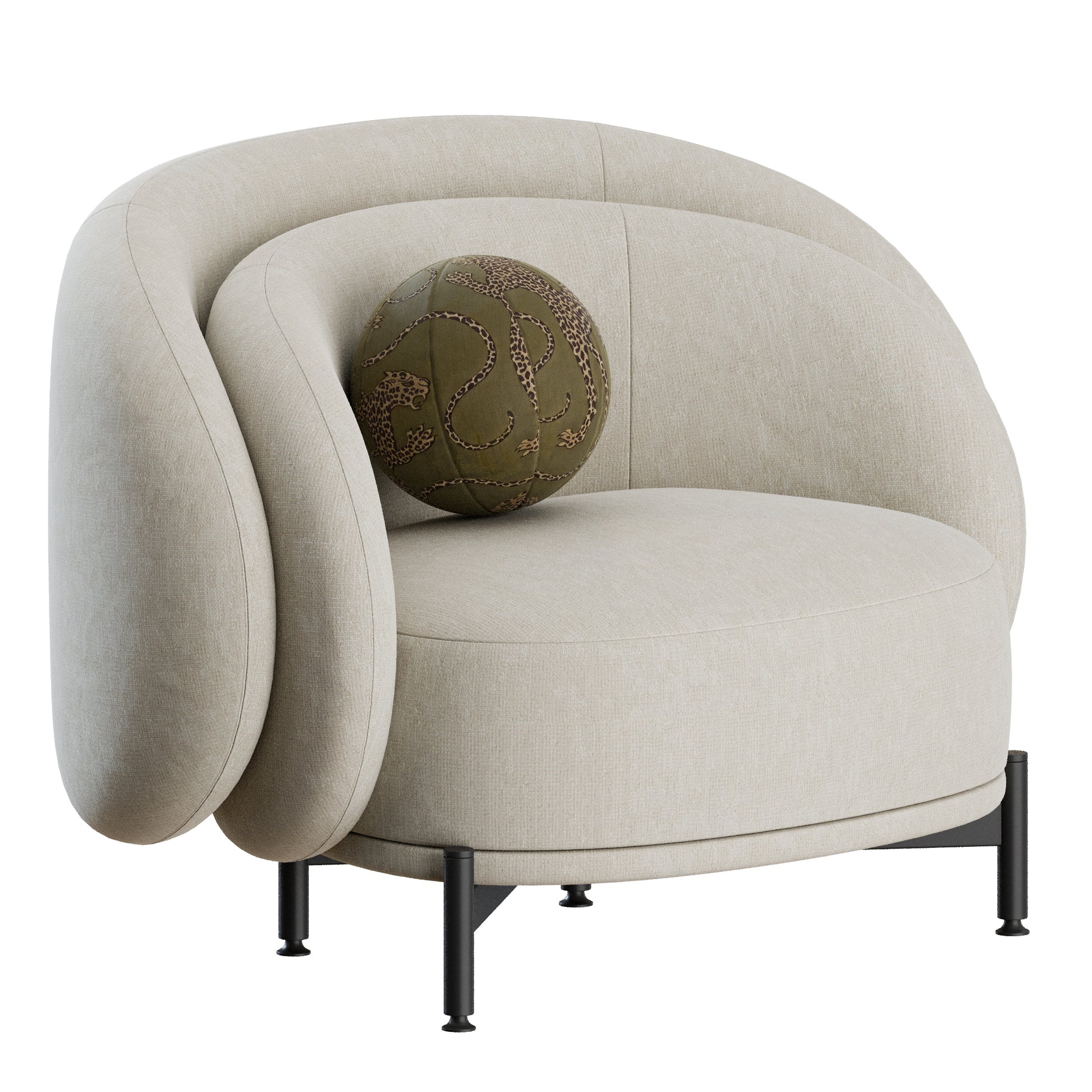Ame Lounge Chair by Good Colony 3D Model