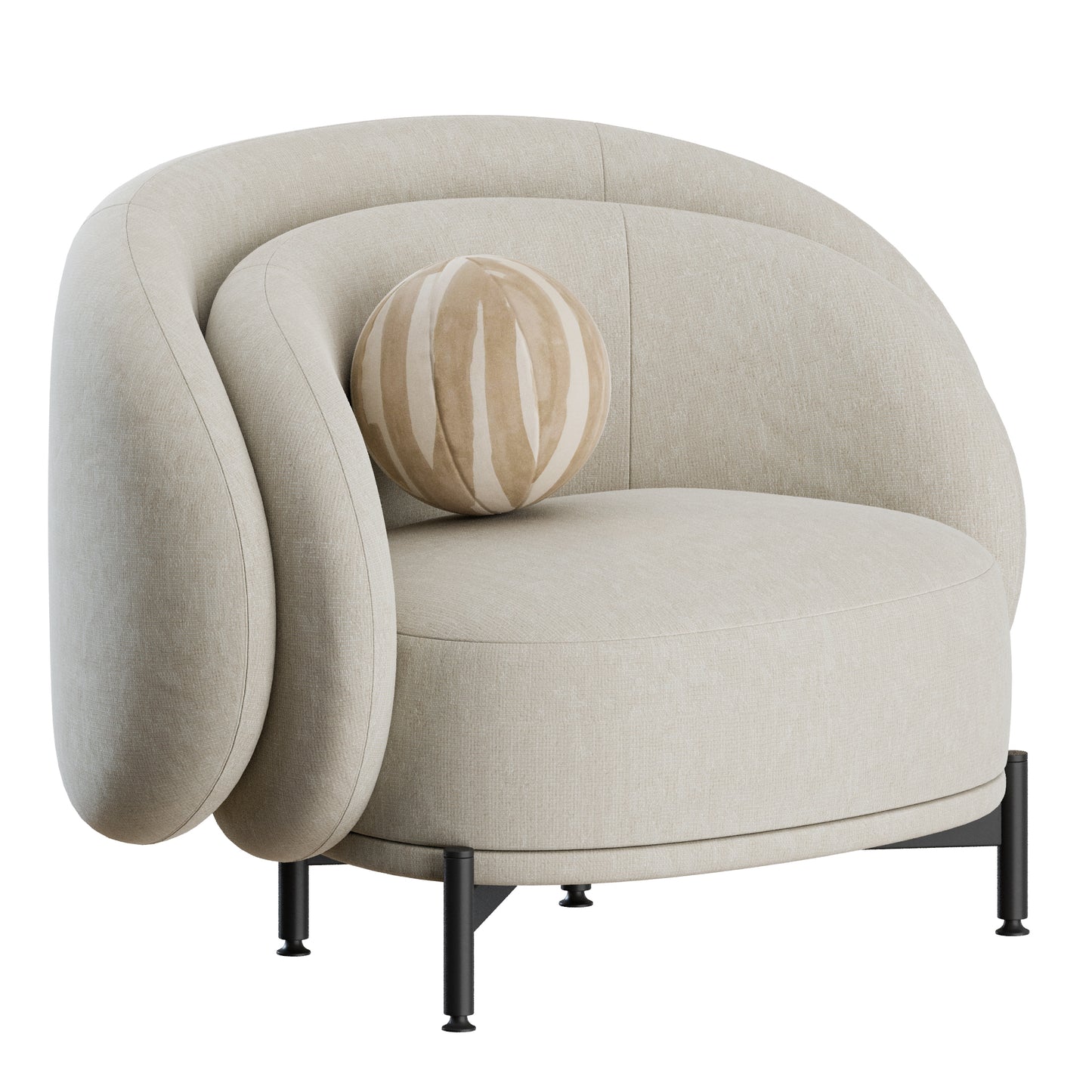 Ame Lounge Chair by Good Colony 3D Model