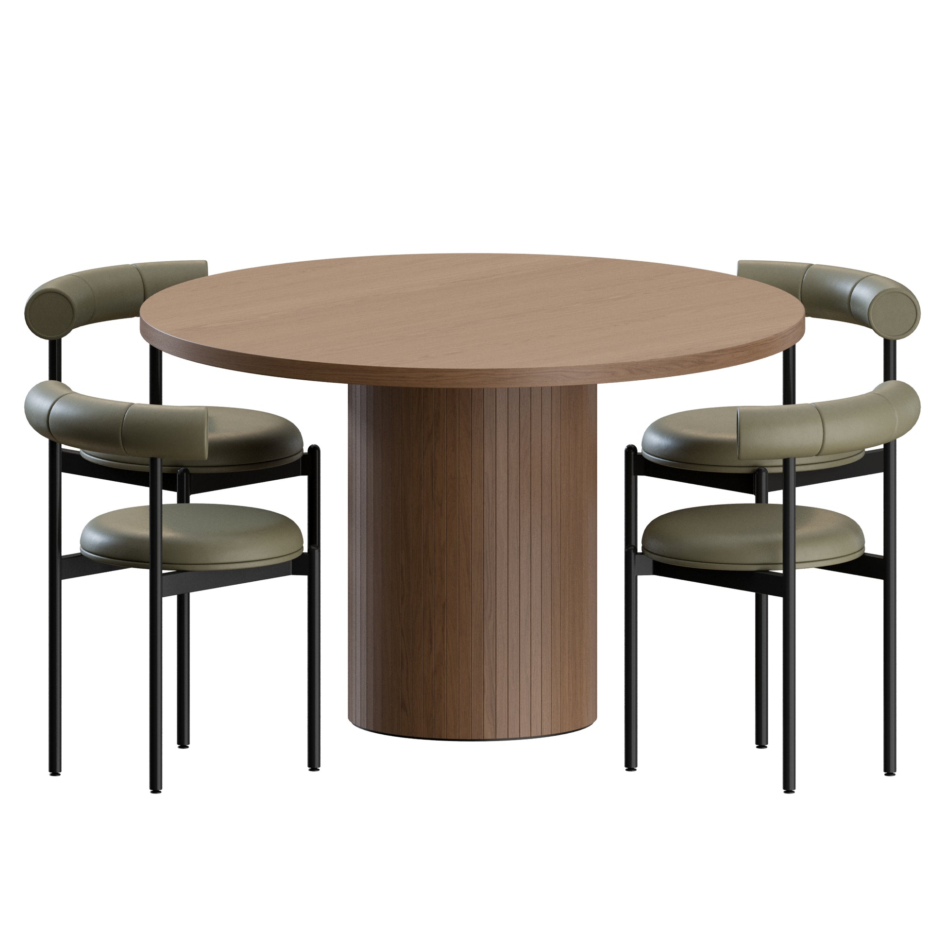 Amelia Dining Set by Nomi 3D Model