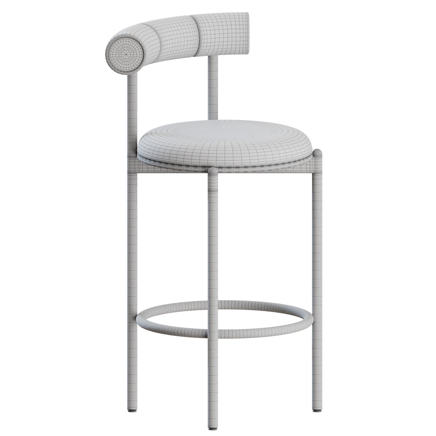 Amelia Stool by Nomi 3D Model