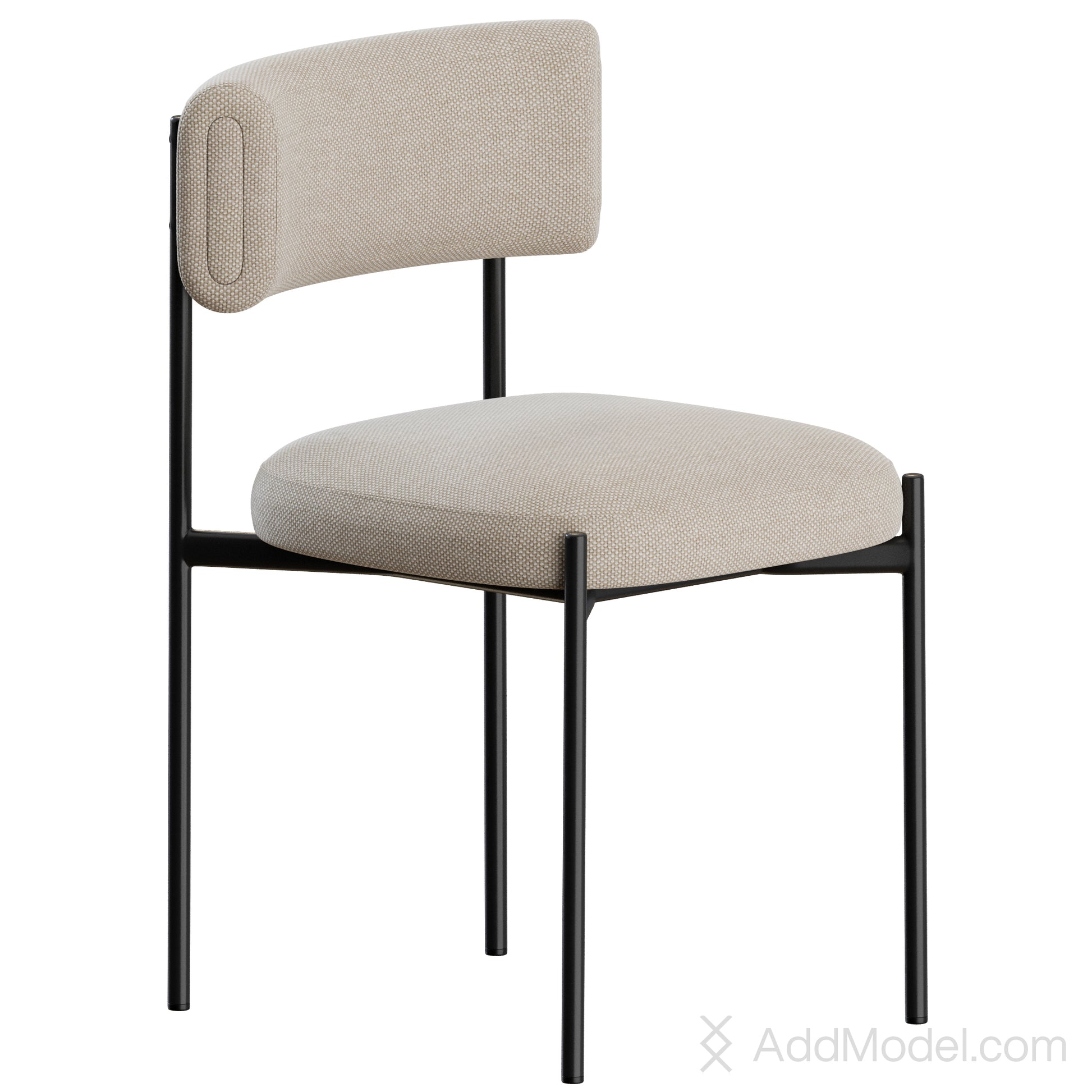 Amelie Chairs By MIDJ 3D model on Add Model