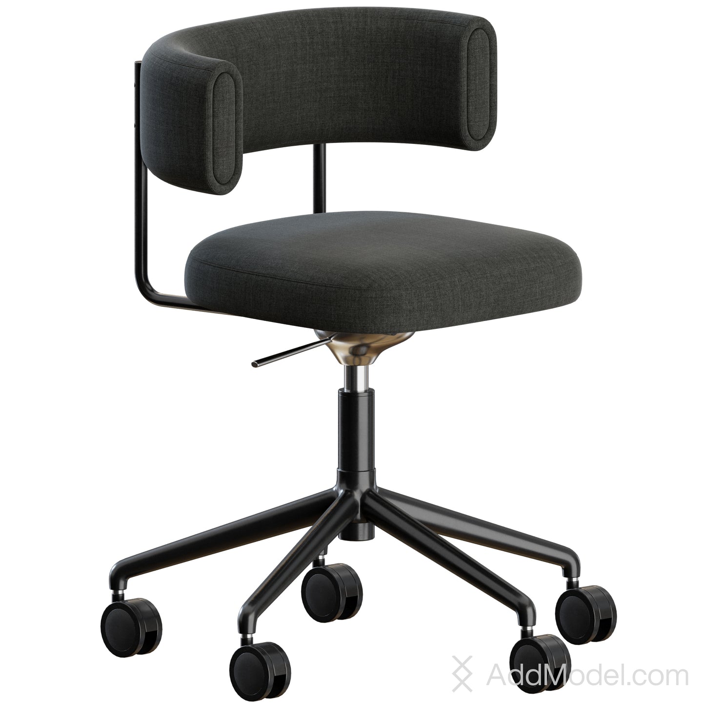 Amelie DP TS Office Chair By MIDJ 3D model on Add Model