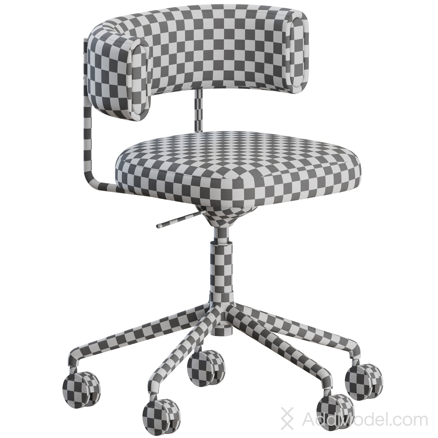 Amelie DP TS Office Chair By MIDJ 3D model on Add Model