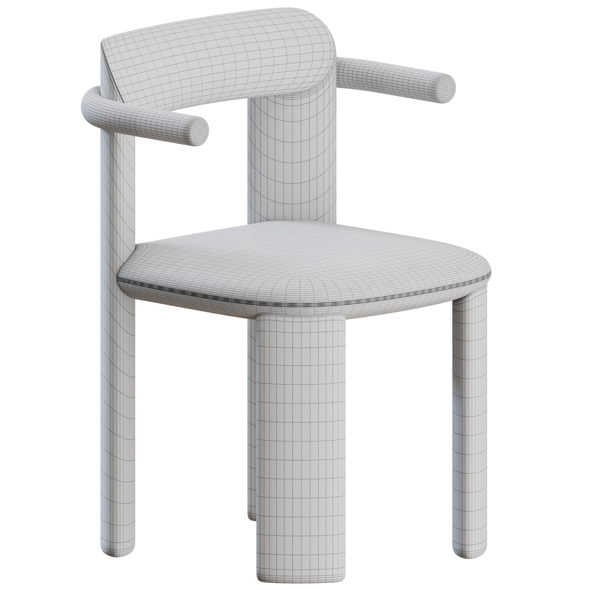 Amia Chair by Miniforms 3D Model