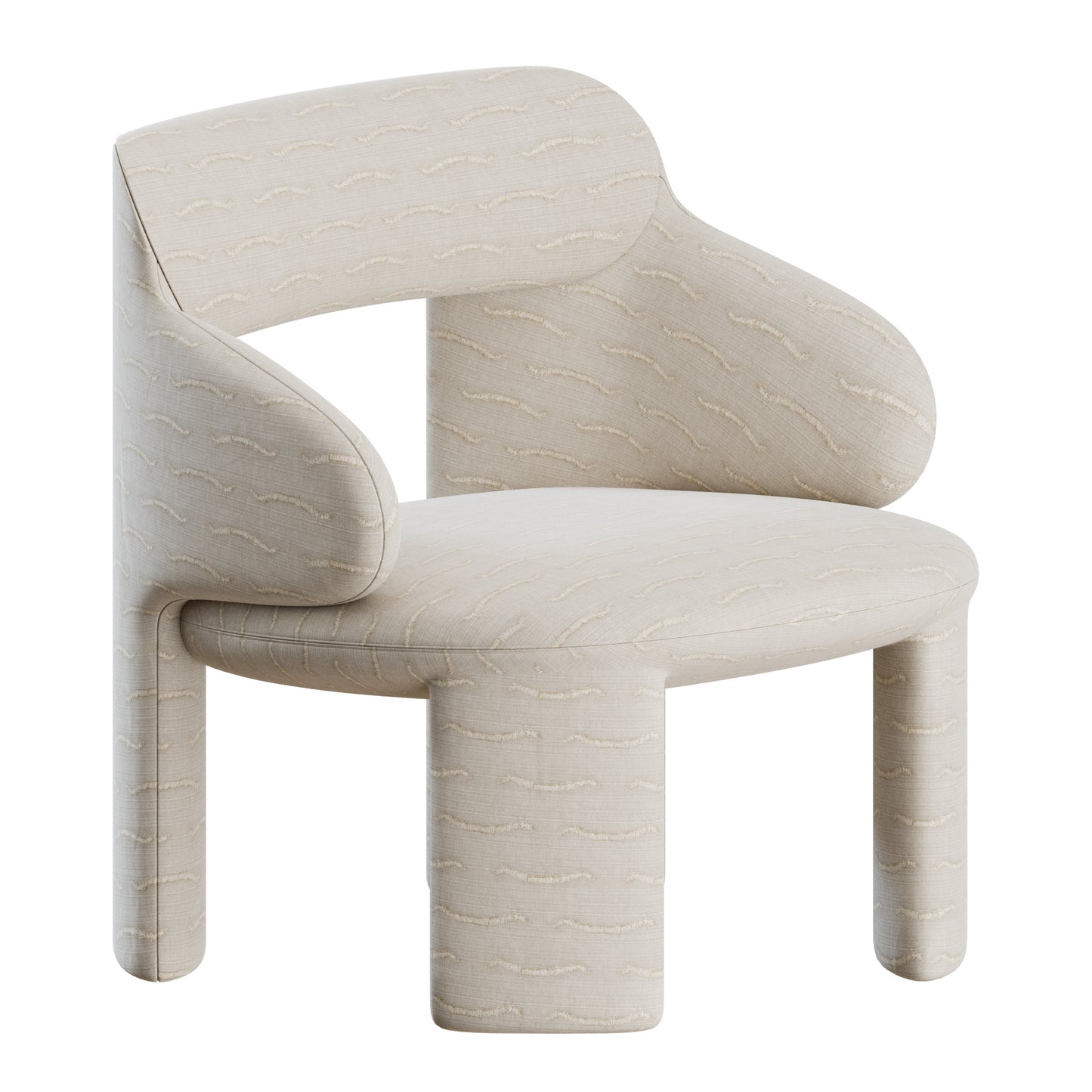Amiona Armchair Armrest by Miniforms 3D Model