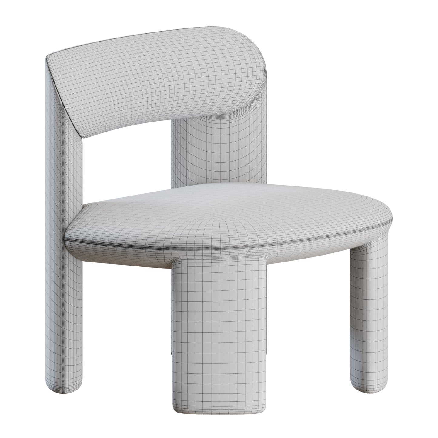 Amiona Armchair by Miniforms 3D Model