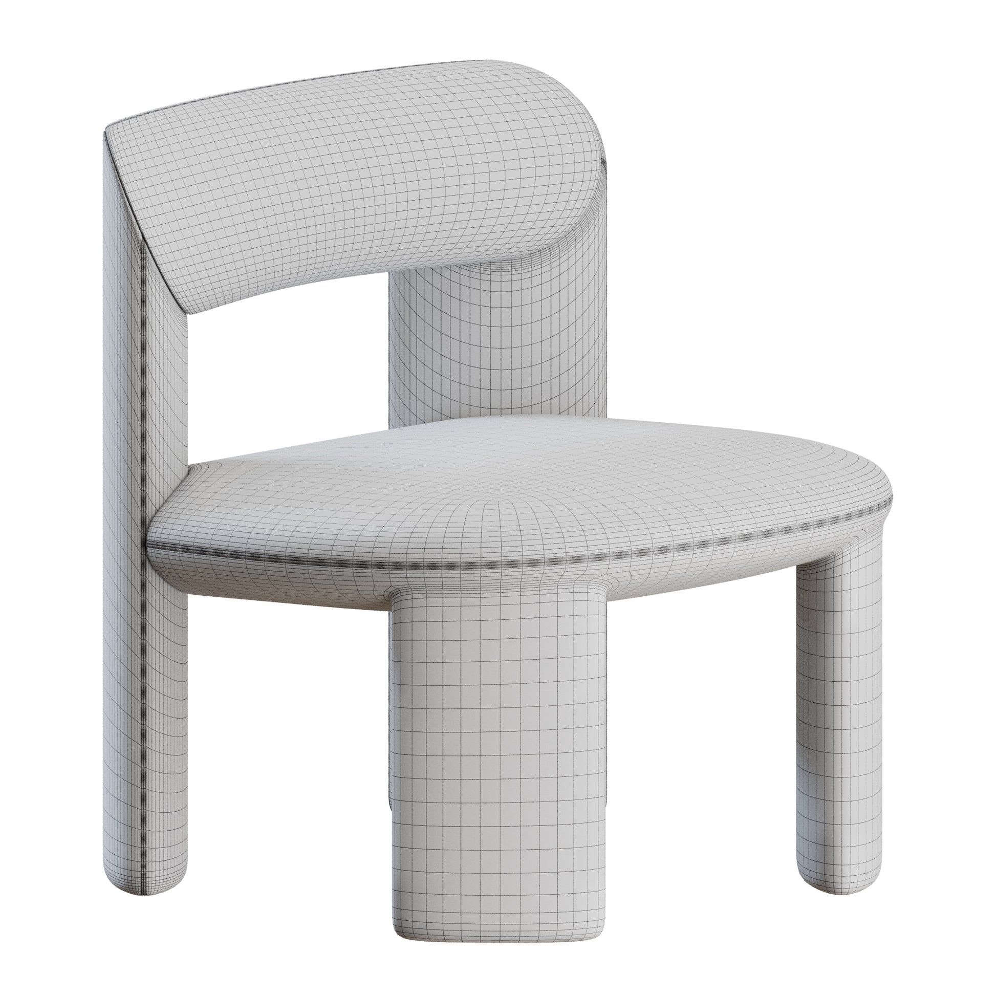 Amiona Armchair by Miniforms 3D Model