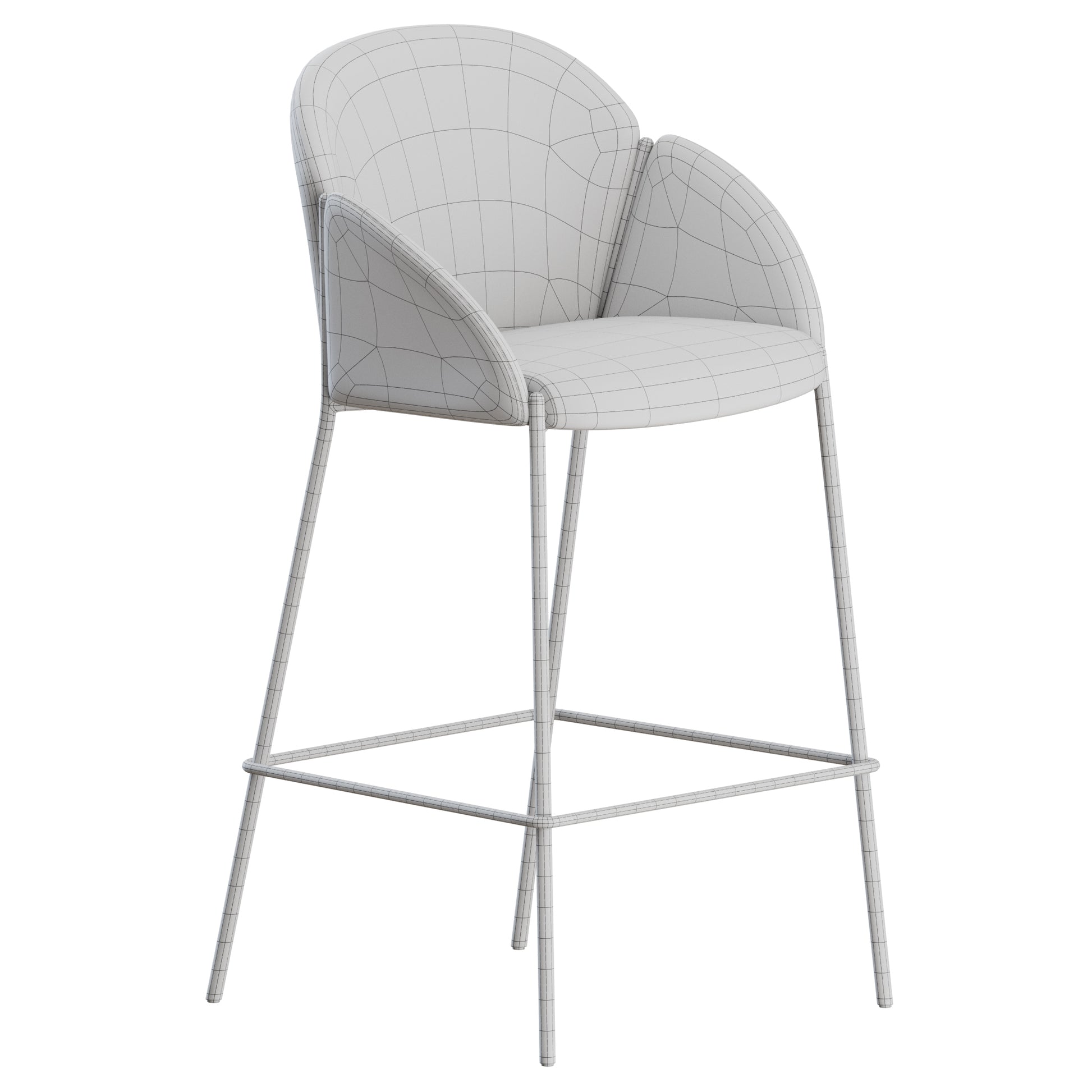 Andrea Bar Stool By Artifort 3D model on Add Model