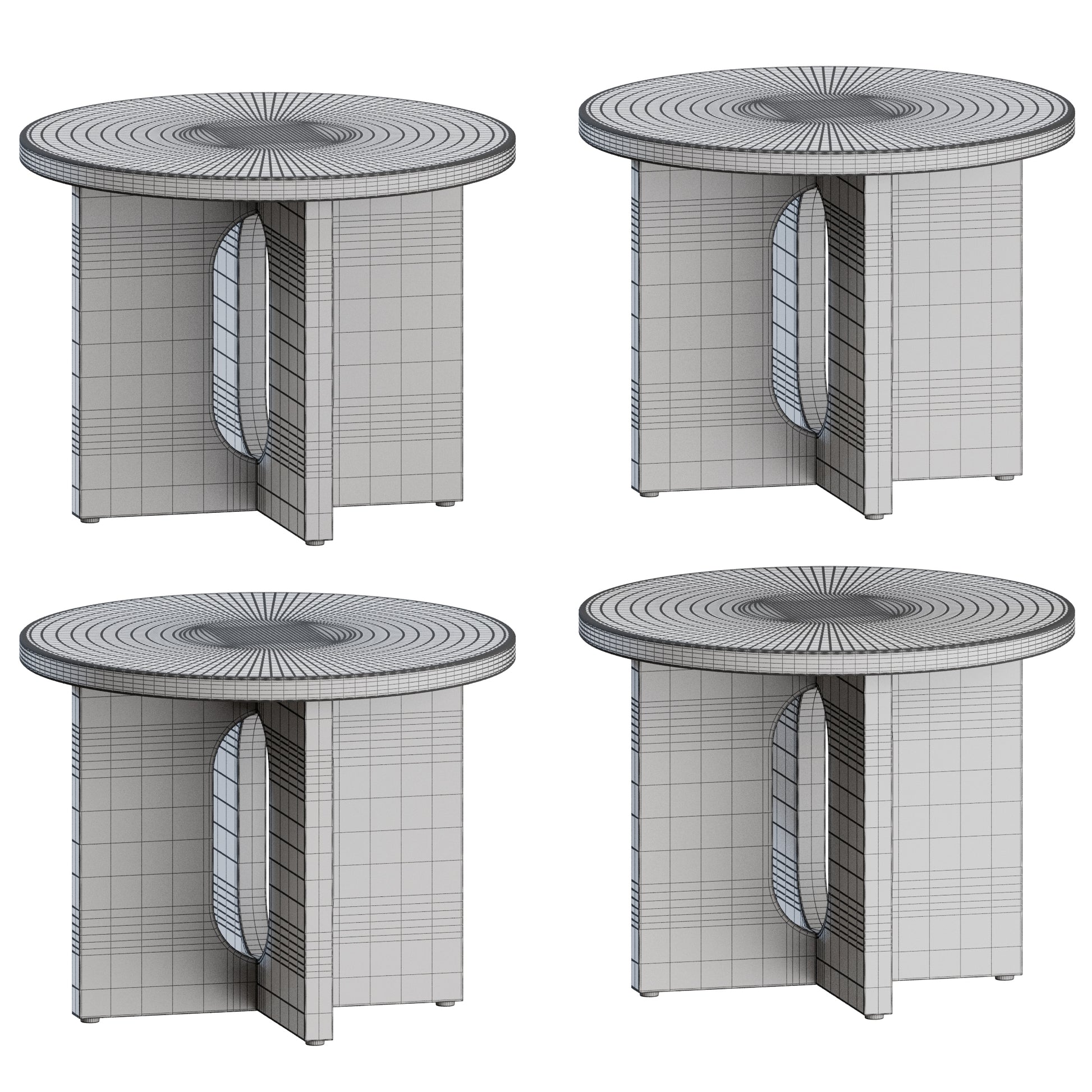 Androgyne Side Table 50 By Audo 3D model on Add Model