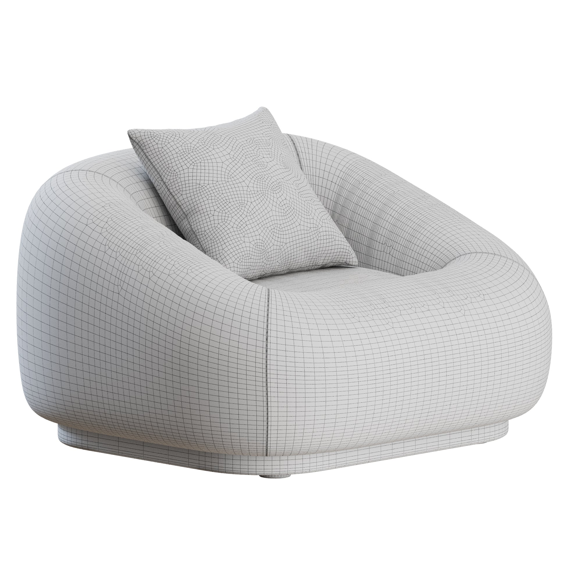 Aom Armchair by Arper 3D Model