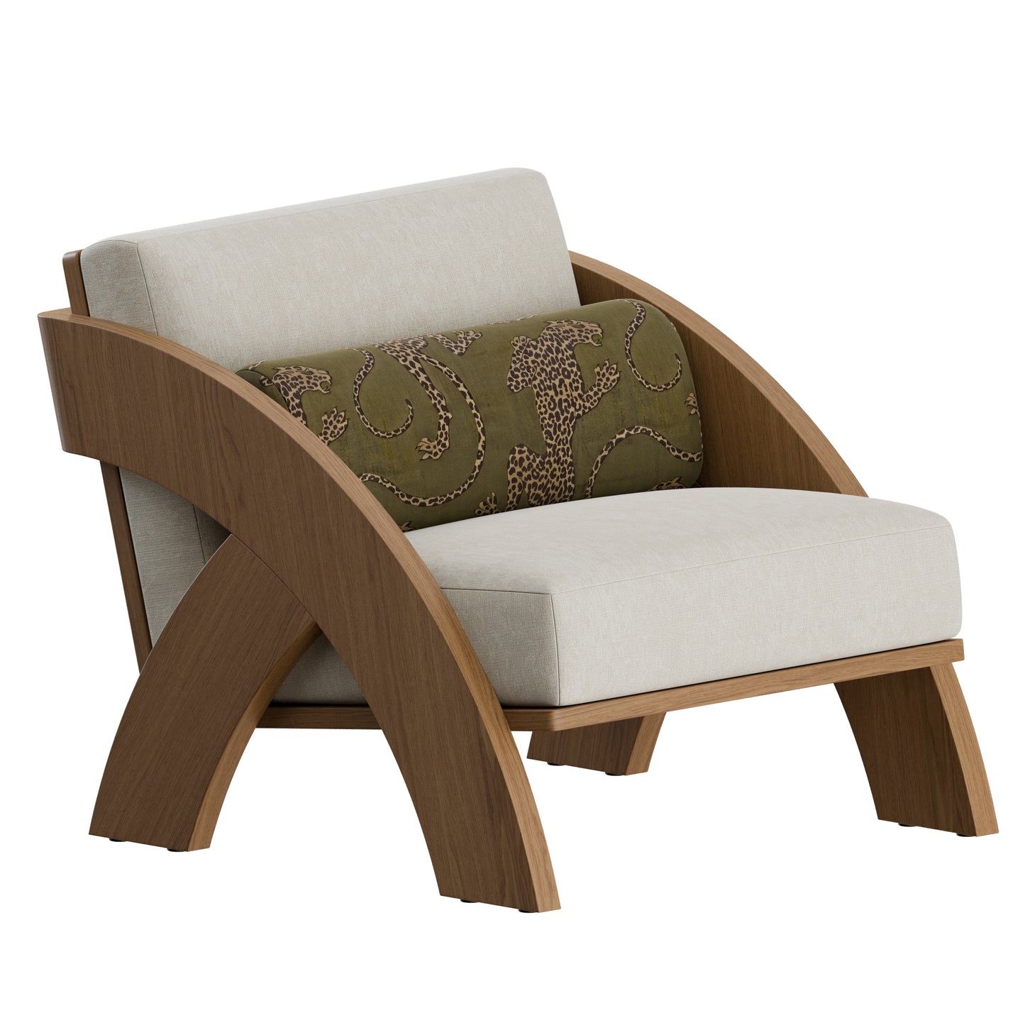 Arc Lounge Chair by Moving Mountains 3D Model