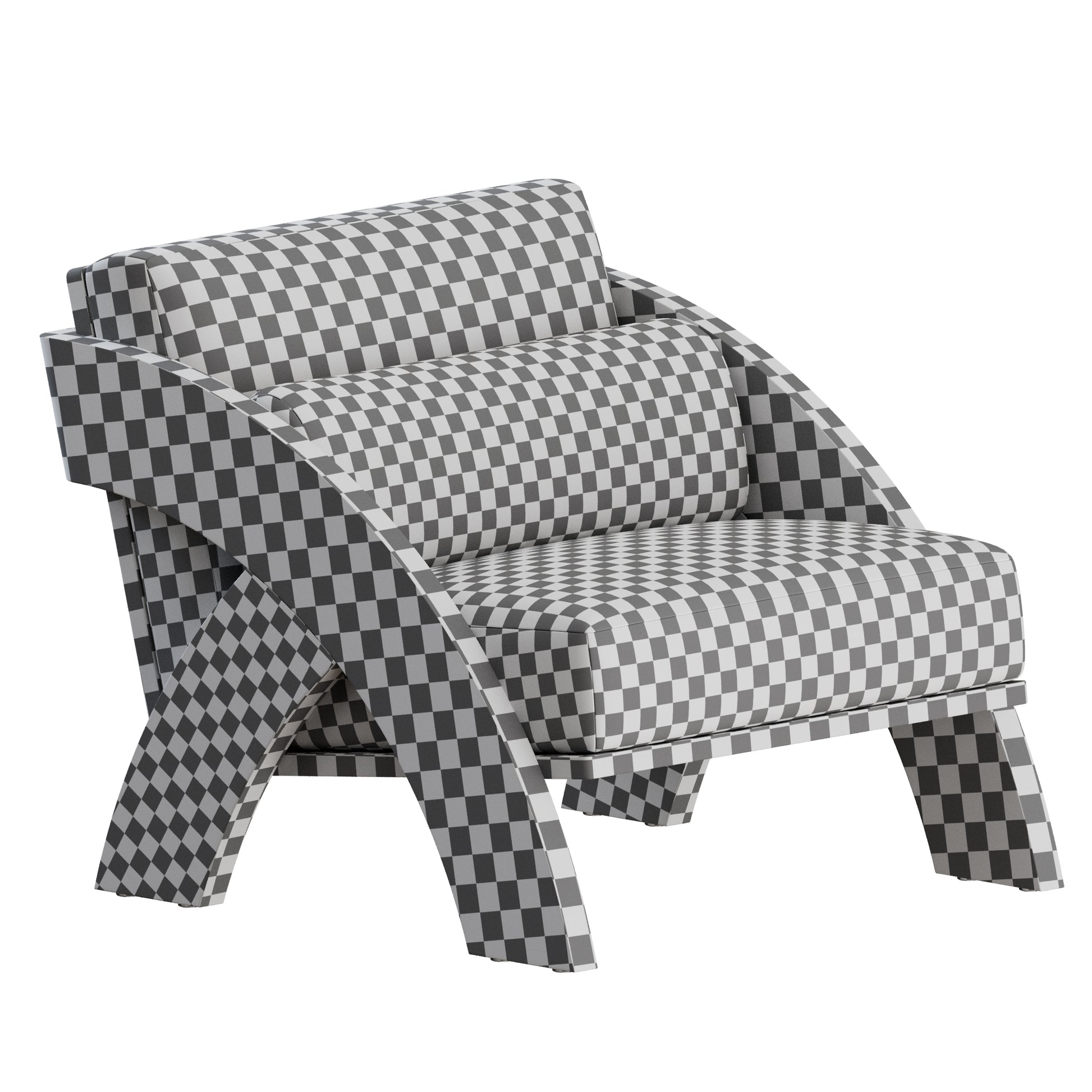 Arc Lounge Chair by Moving Mountains 3D Model