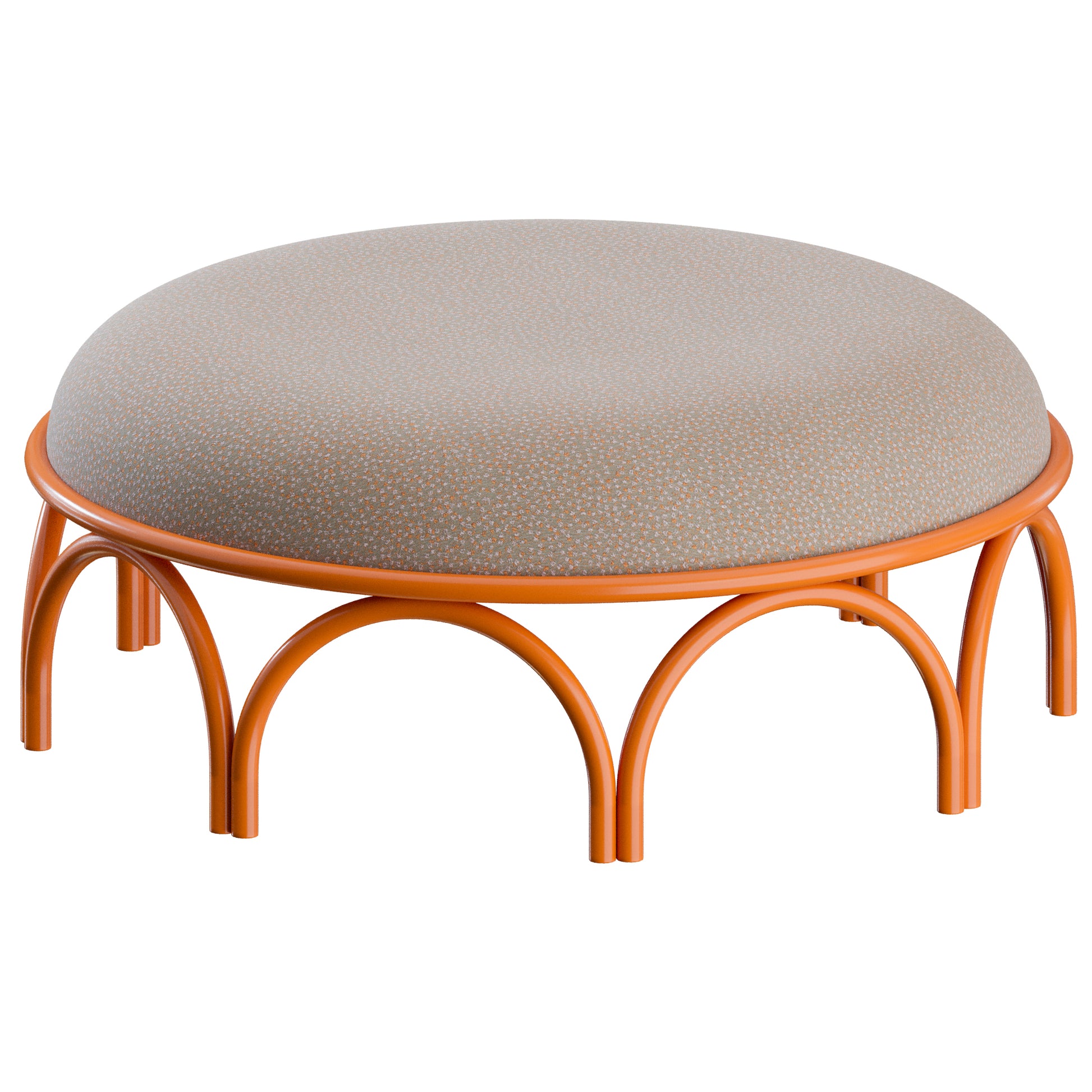 Arcadia Pouf By Gebrüder Thonet Vienna 3D model on Add Model