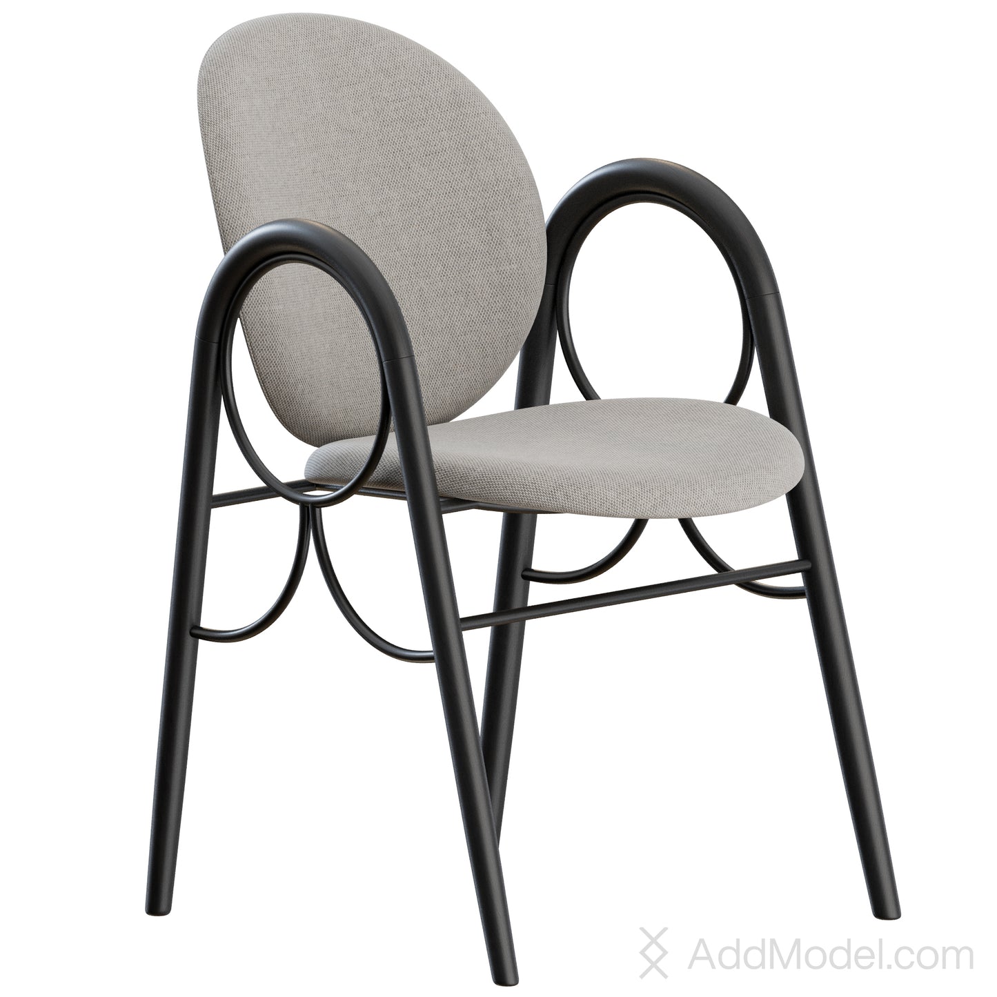 Arkade Chair By Brdr Kruger 3D model on Add Model