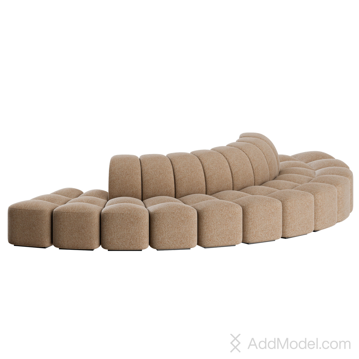 Array Modular Sofa By MDF Italia 3D Model – Add Model