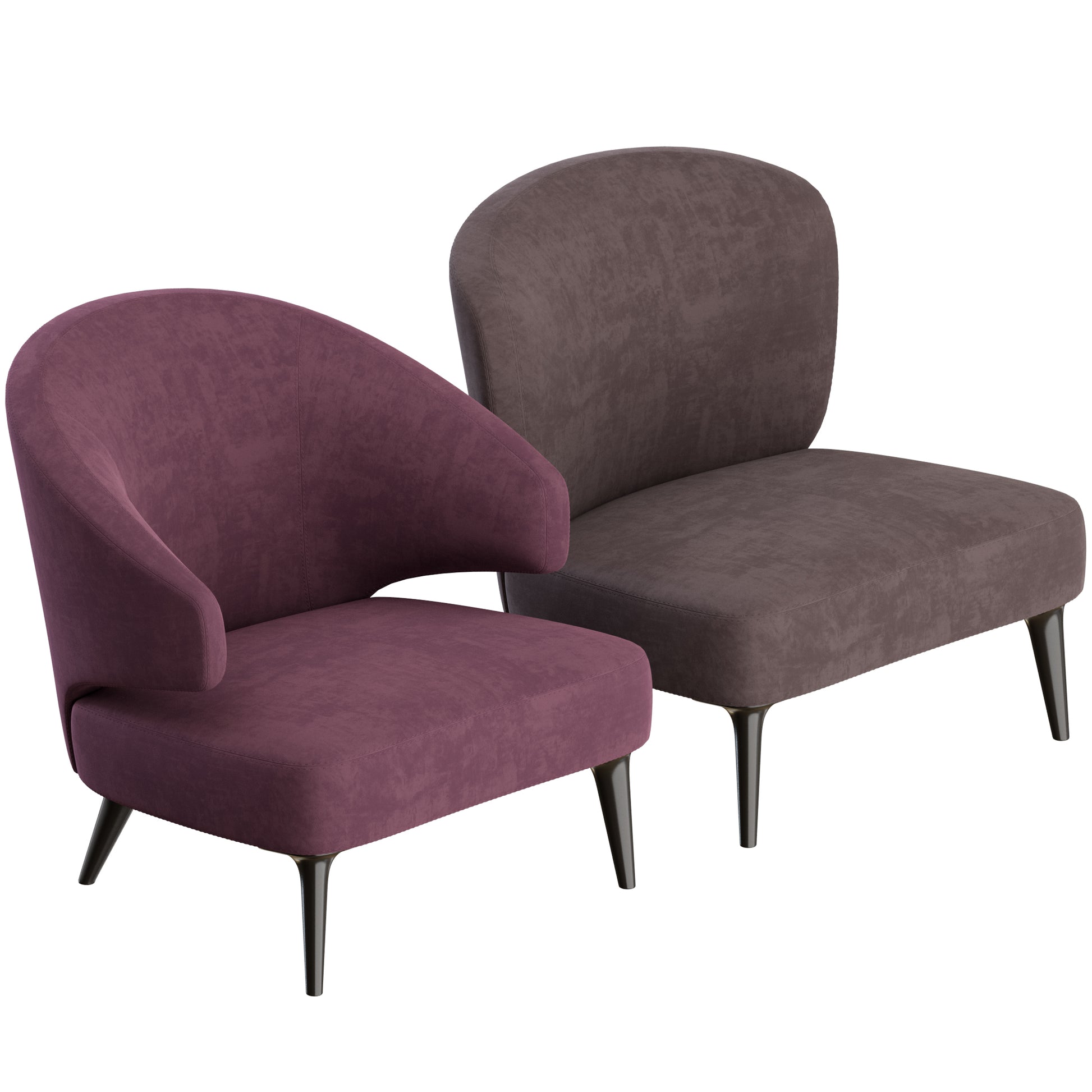 Aston Armchair By Minotti 3D model on Add Model